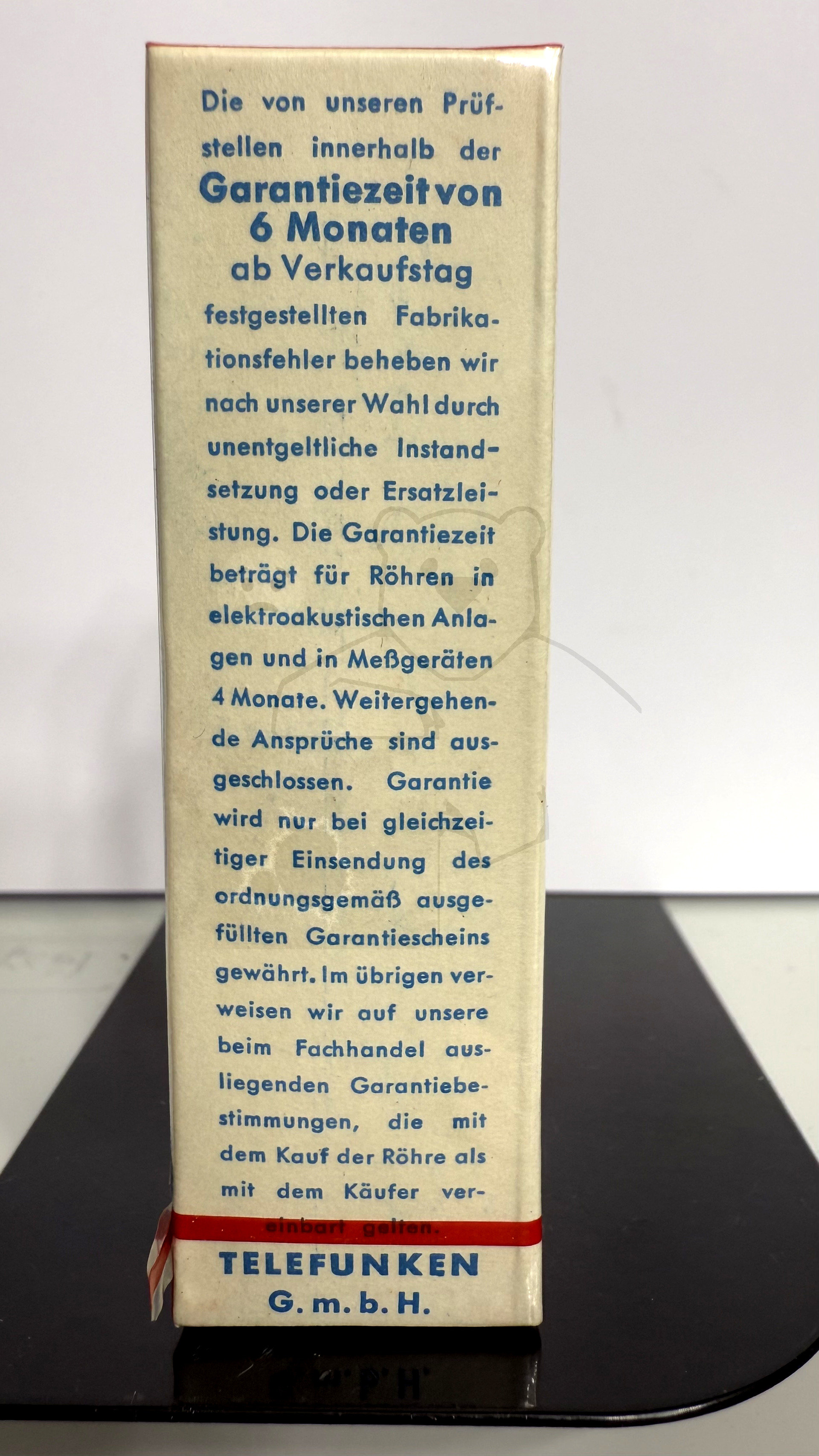 Röhre ECF80 #5945 Verpackung Bild 3