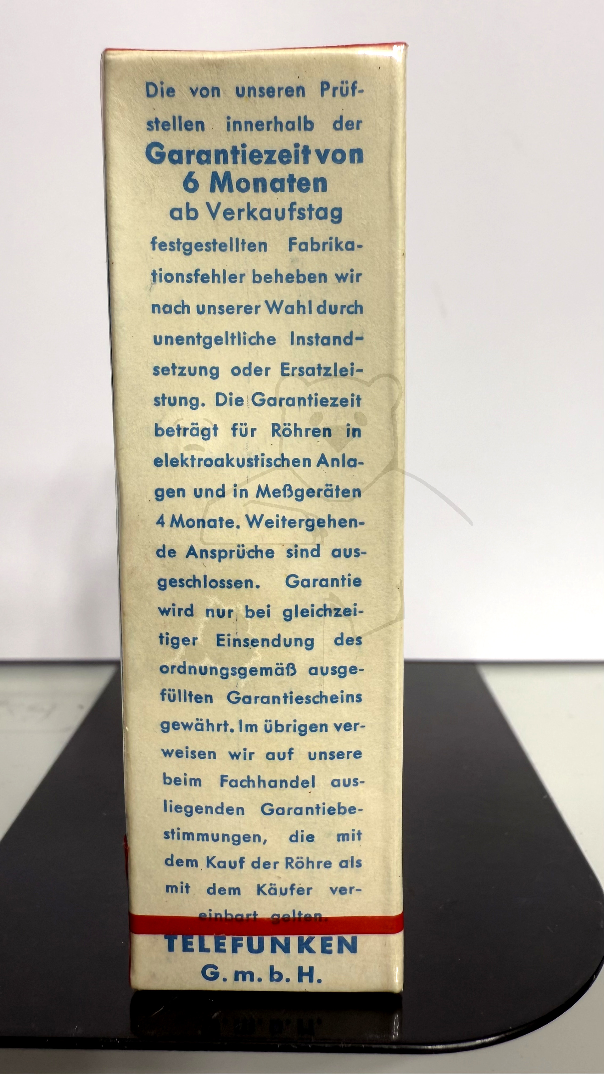 Röhre ECF80 #5947 Verpackung Bild 3