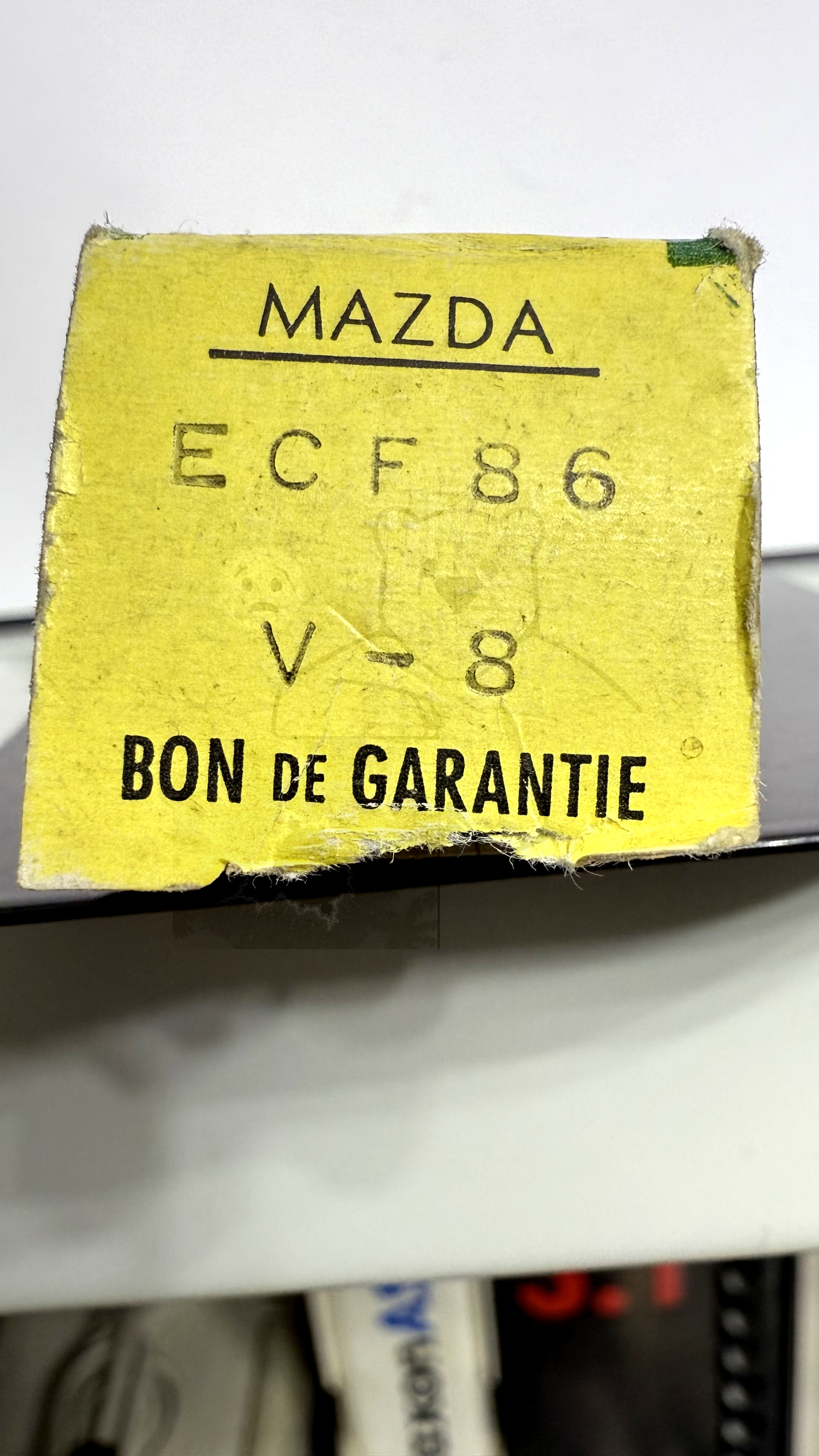 Röhre ECF86 #7177 Verpackung Bild 3