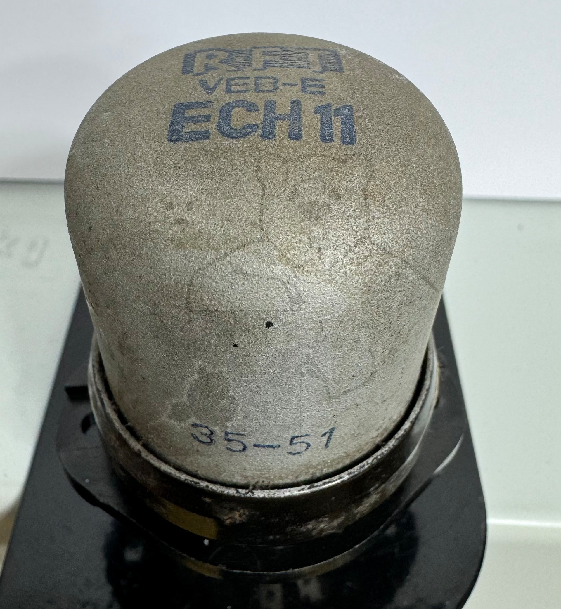 Röhre ECH11 Glasvariante von RFT #3480 Bild 2