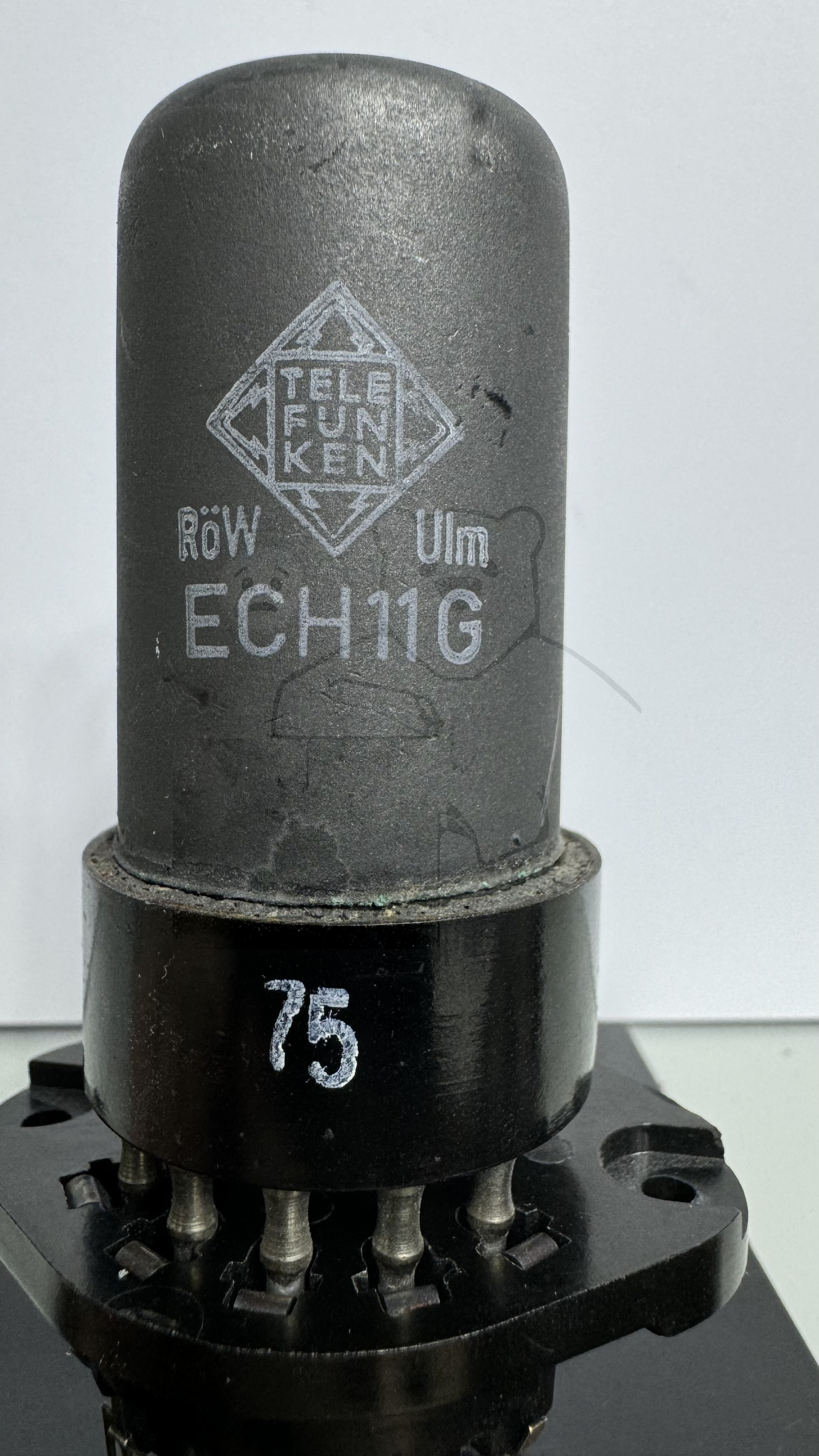 Röhre ECH11G (Telefunken Röhrenwerk Ulm) #3680 Bild 1