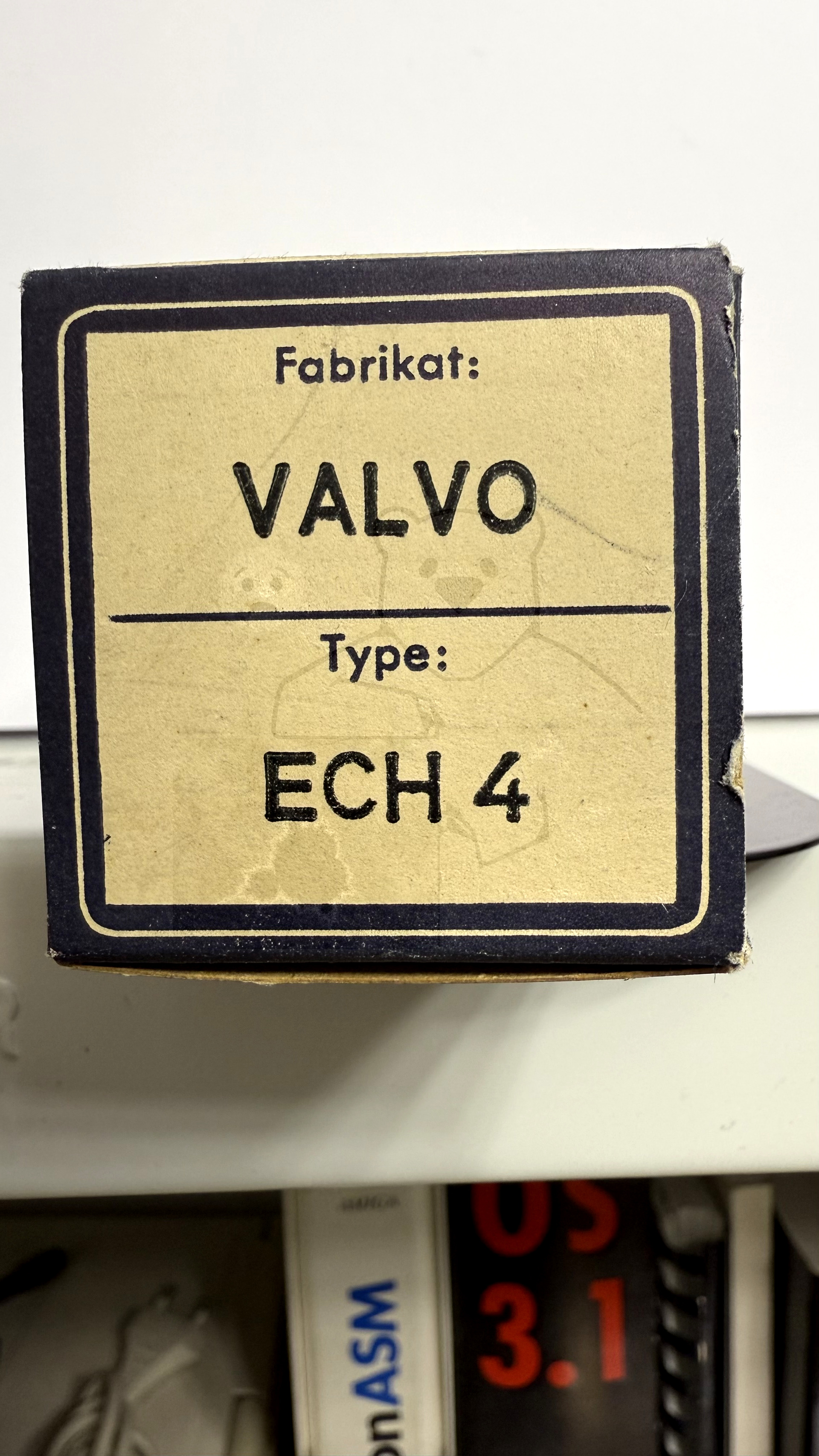 Röhre ECH4 #6856 Verpackung Bild 6