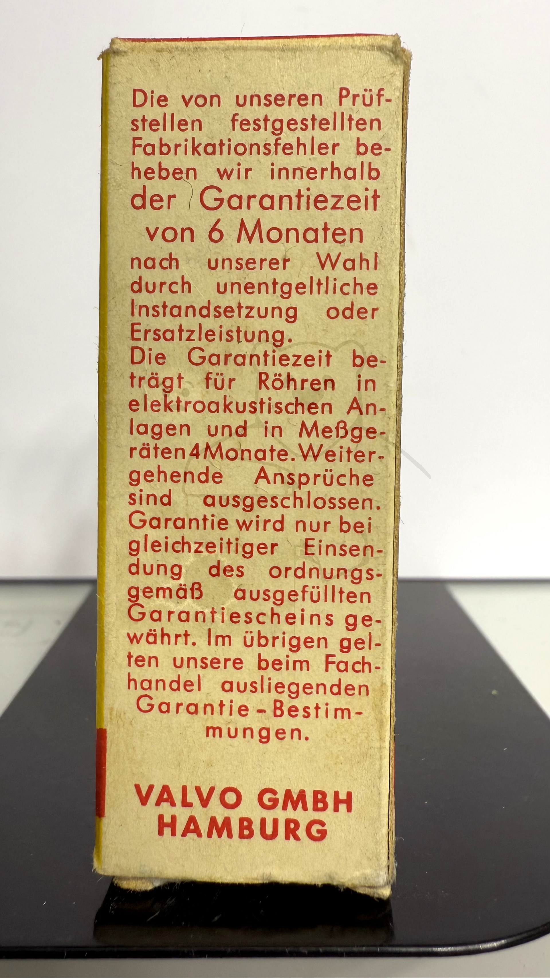 Röhre ECH42 #5923 Verpackung Bild 2