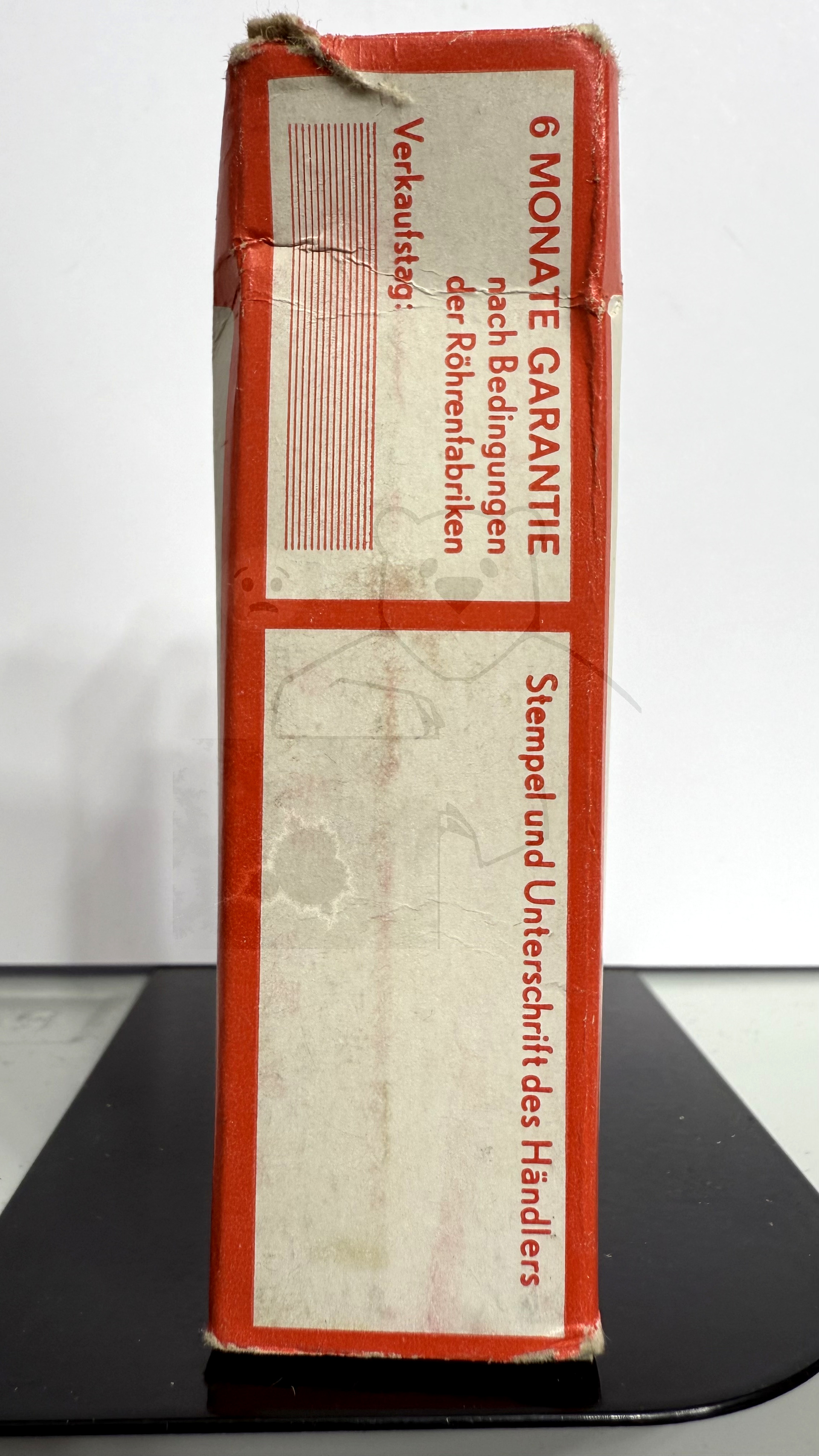 Röhre ECH81 #7075 Verpackung Bild 3