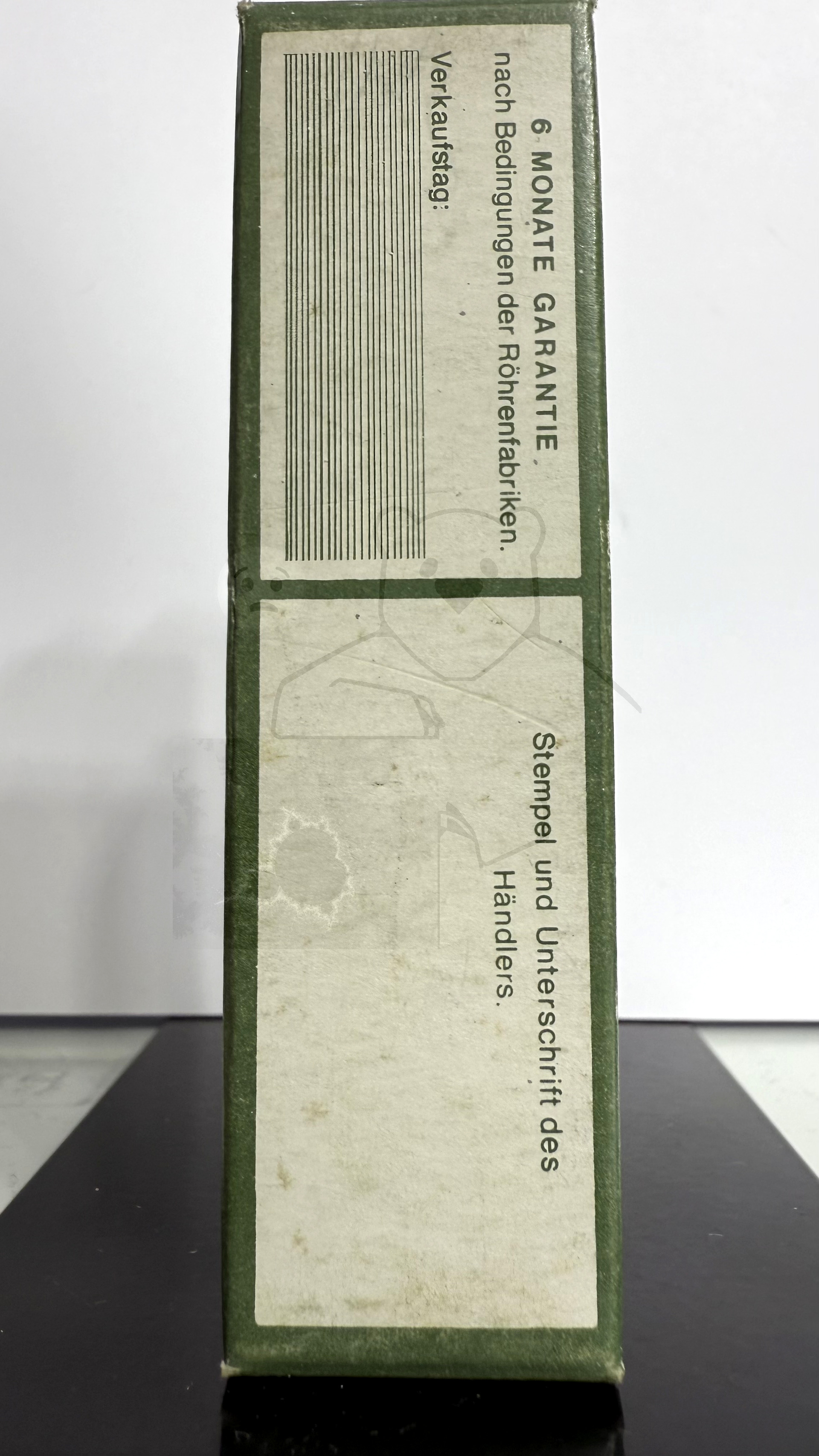 Röhre ECH83 #7094 Verpackung Bild 2