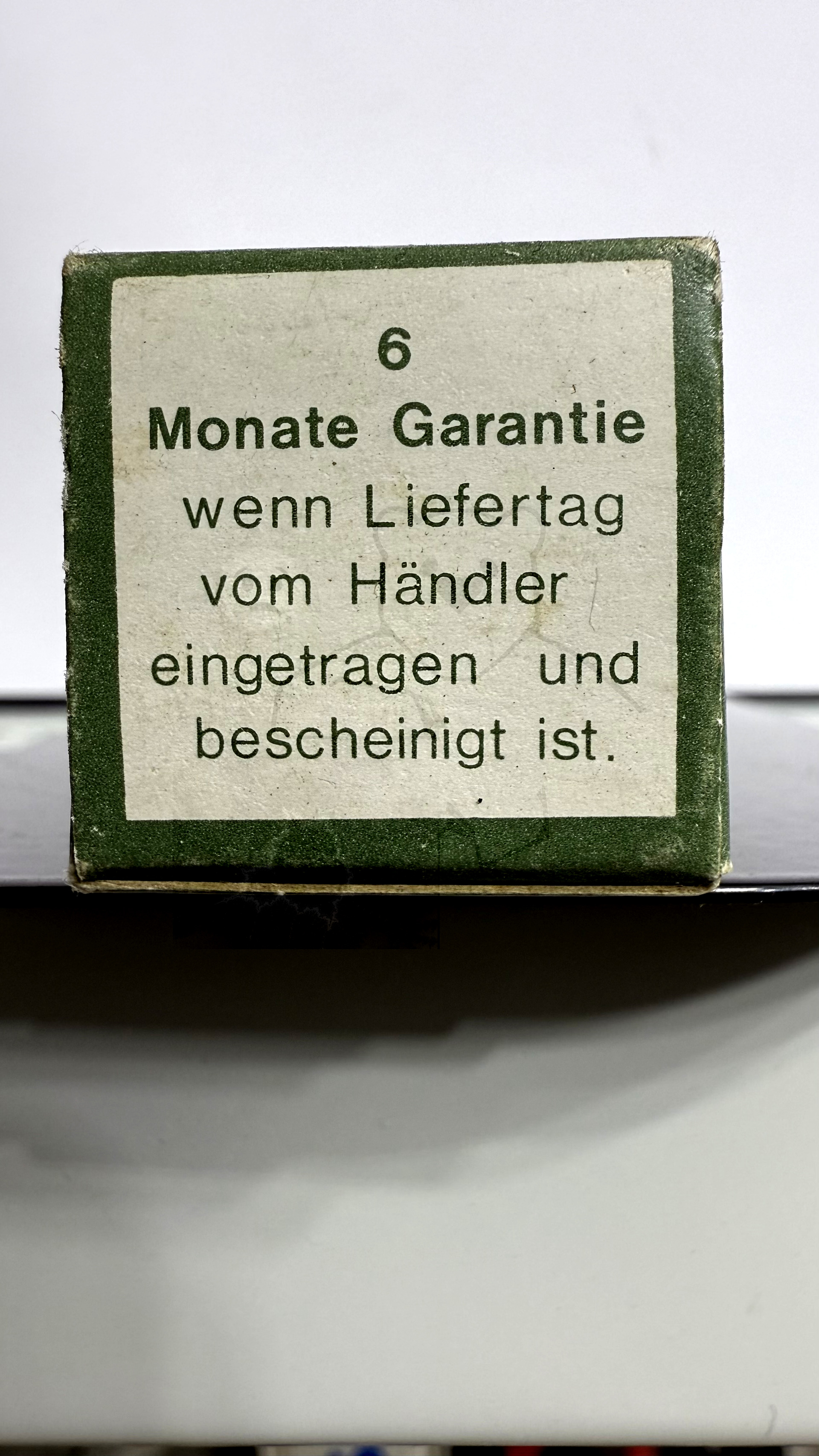 Röhre ECH83 #7094 Verpackung Bild 4