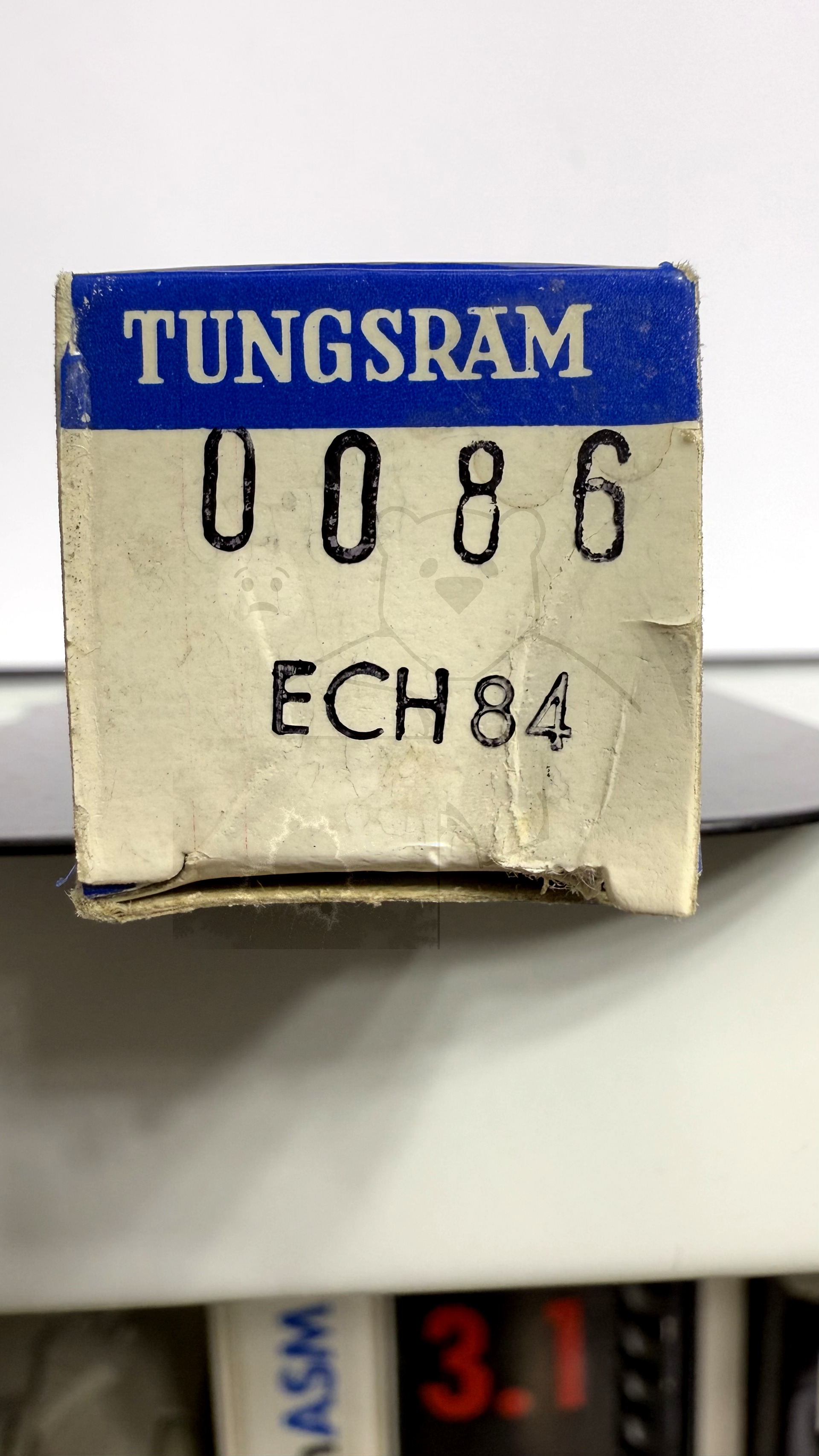 Röhre ECH84 #3855 Verpackung Bild 3