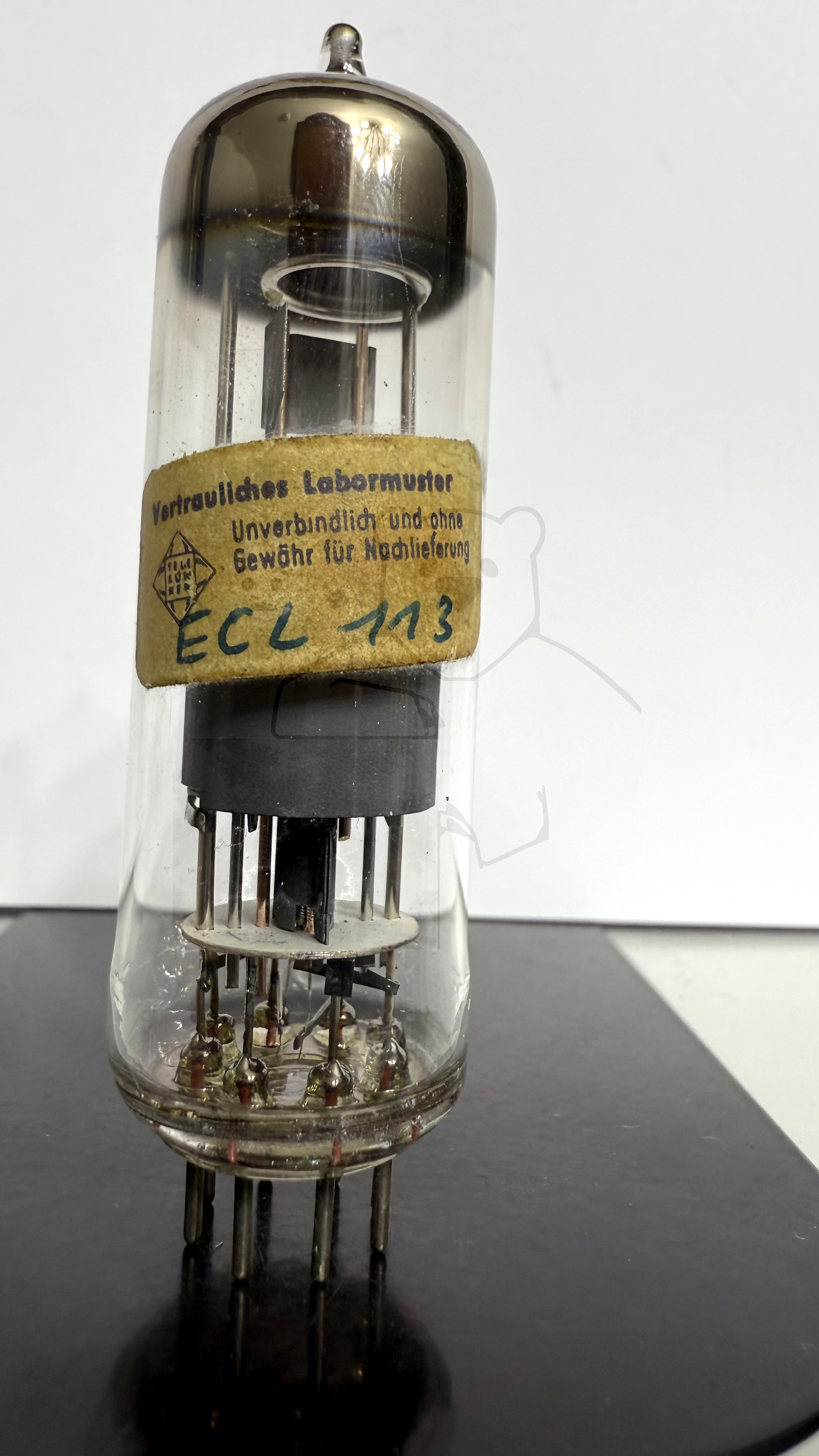 Röhre ECL113 #7250 Bild 1 - Vertrauliches Labormuster