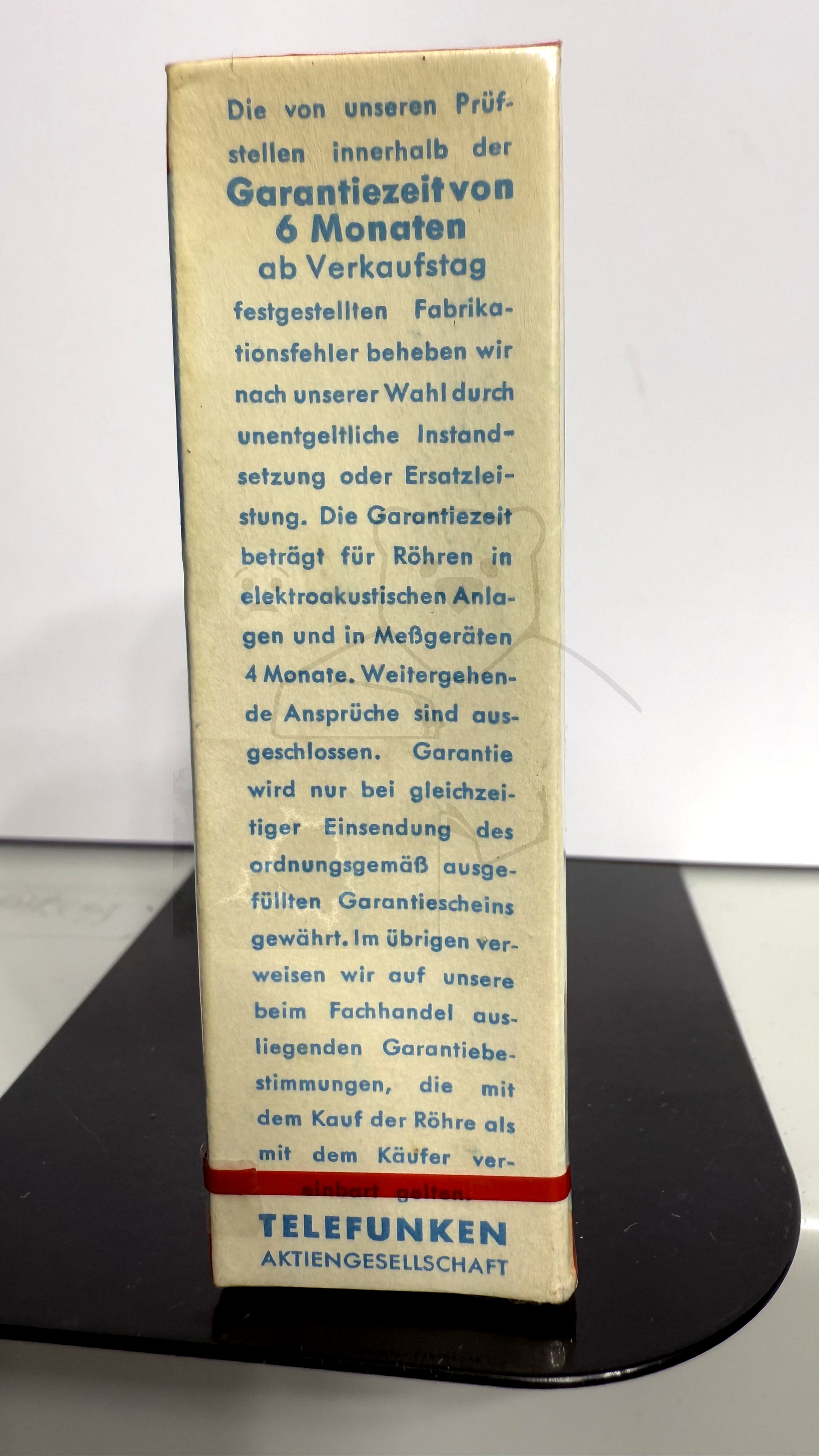 Röhre ECL80 #5965 Verpackung Bild 3