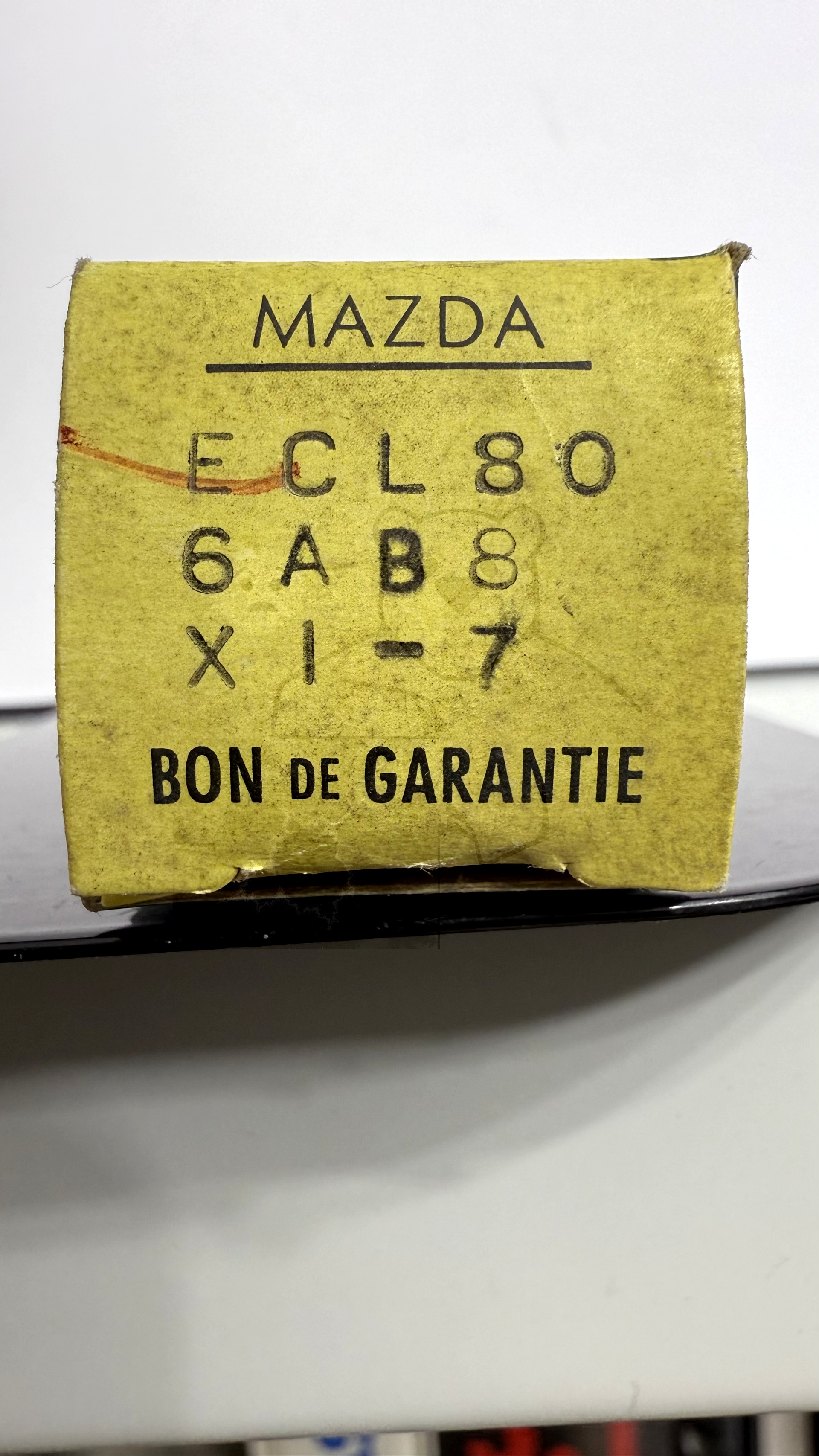 Röhre ECL80 #7014 Verpackung Bild 3