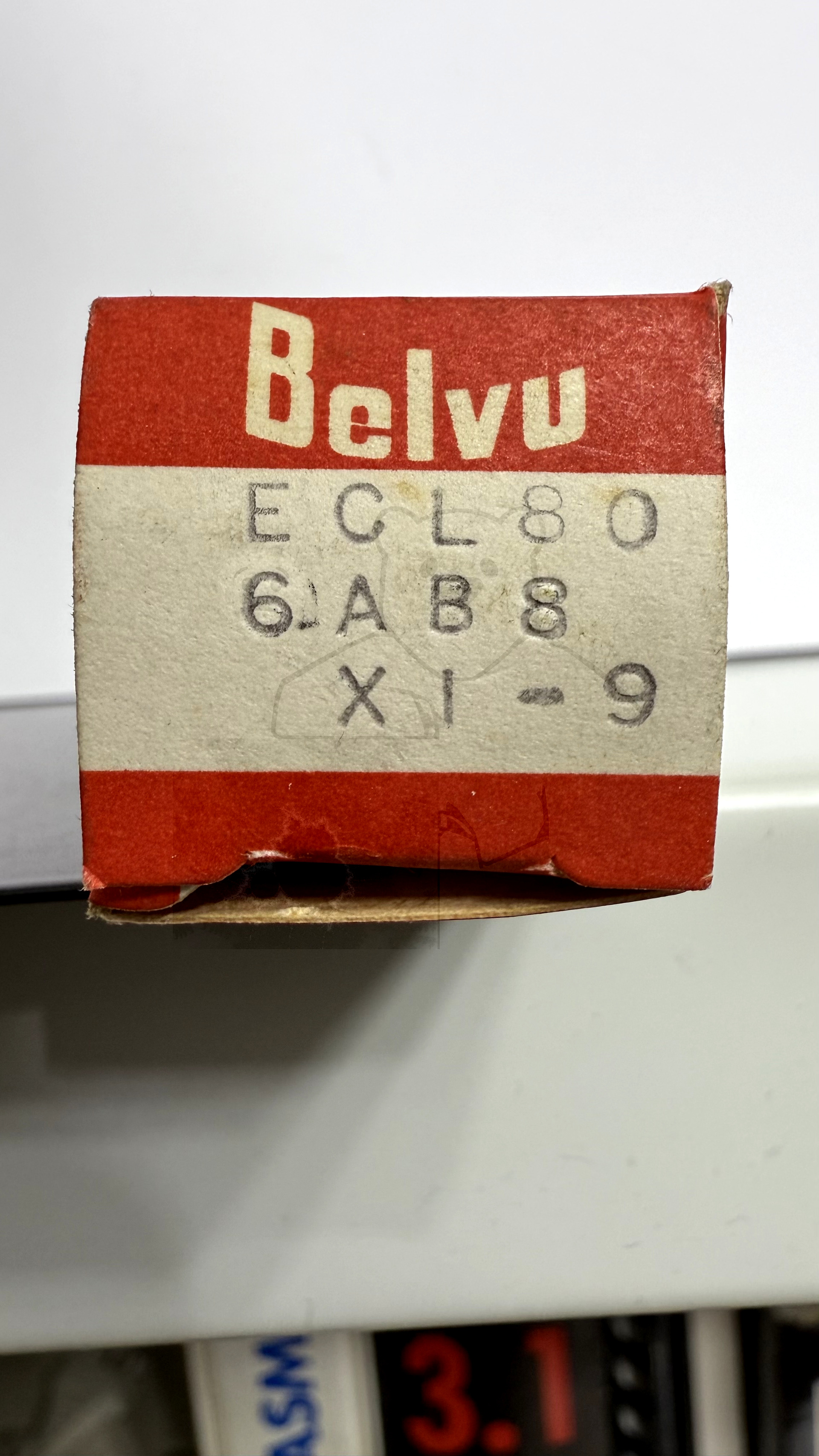 Röhre ECL80 #7035 Verpackung Bild 3