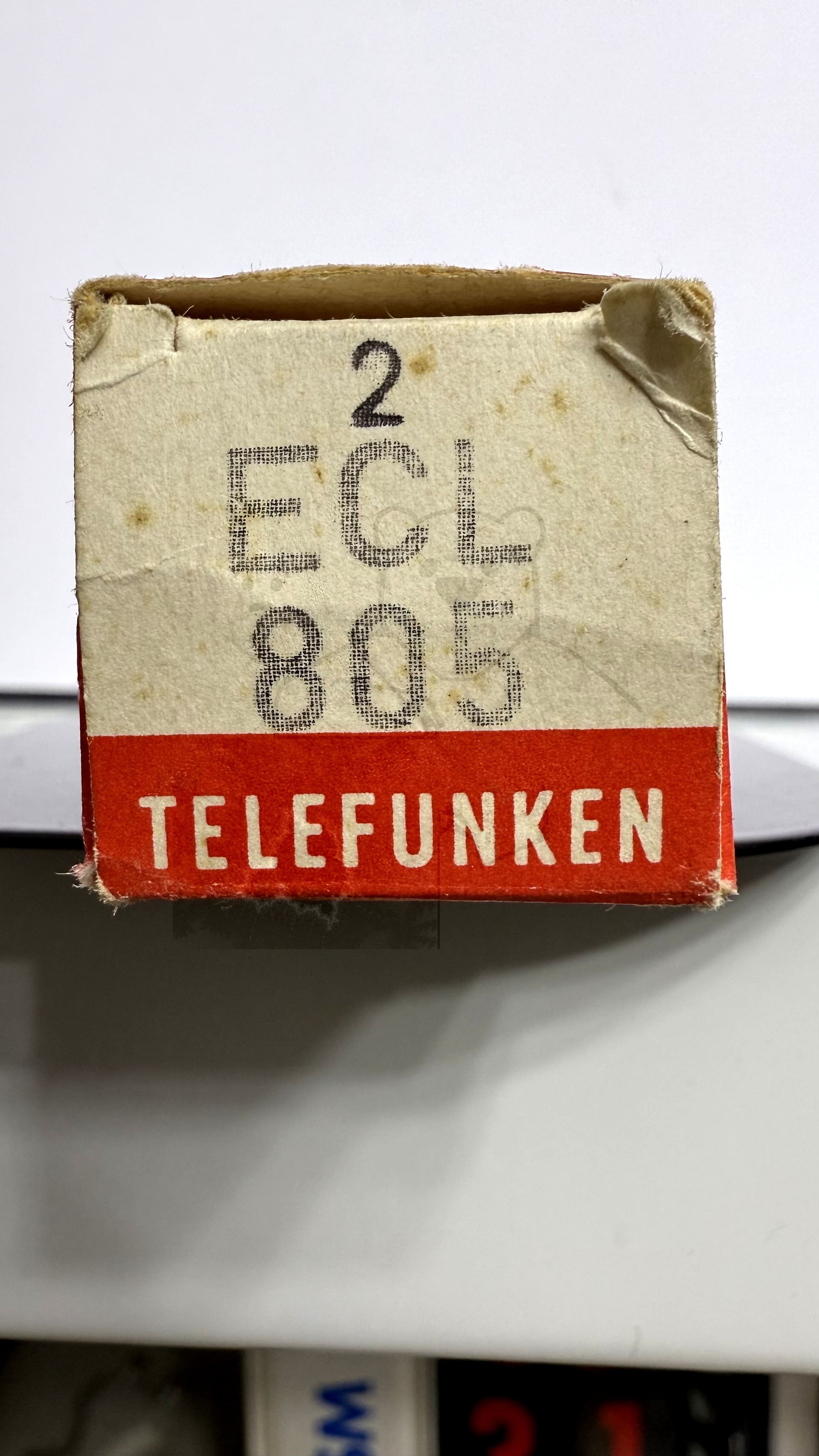 Röhre ECL805 #4031 Verpackung Bild 3