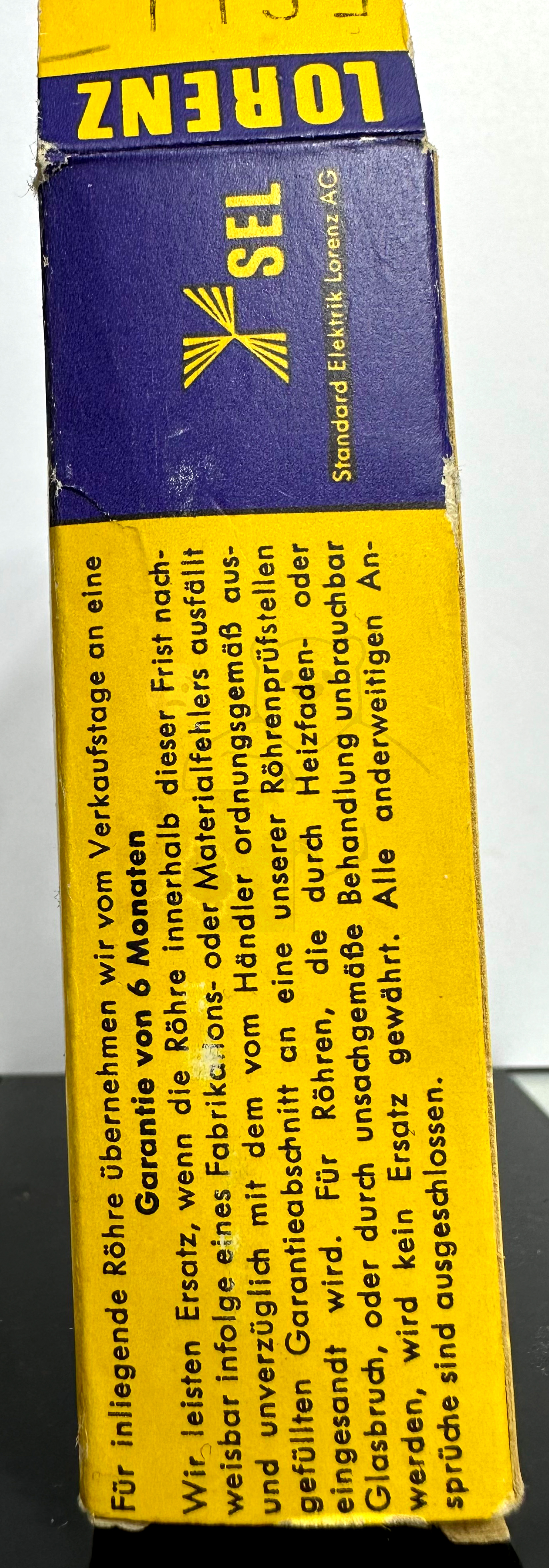 Röhre ECLL800 #5987 Verpackung Bild 4