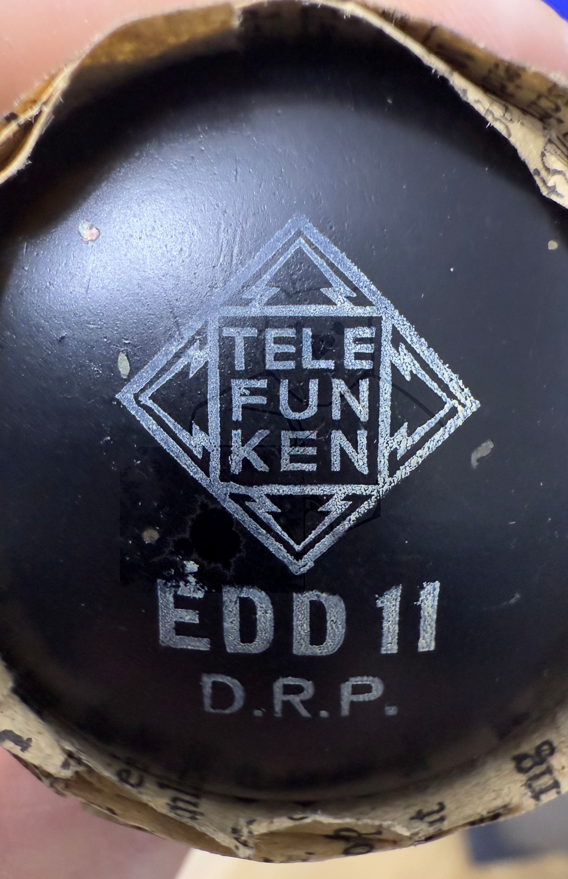 Röhre EDD11 #7512 '0' Versuchsröhre - Weiterverkauf Strafbar Bild 7