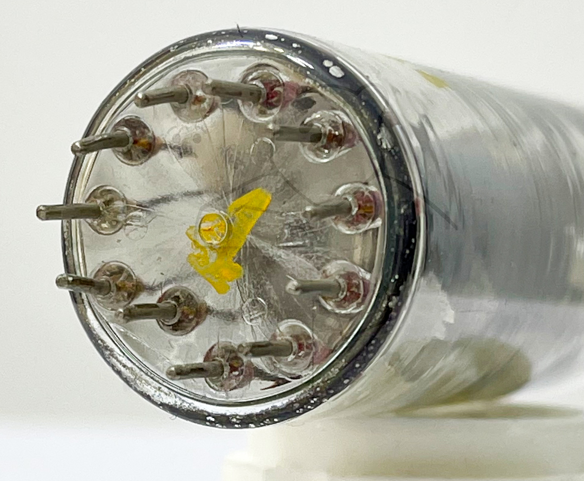 Röhre EEL171 #6435 Sockel Bild 1