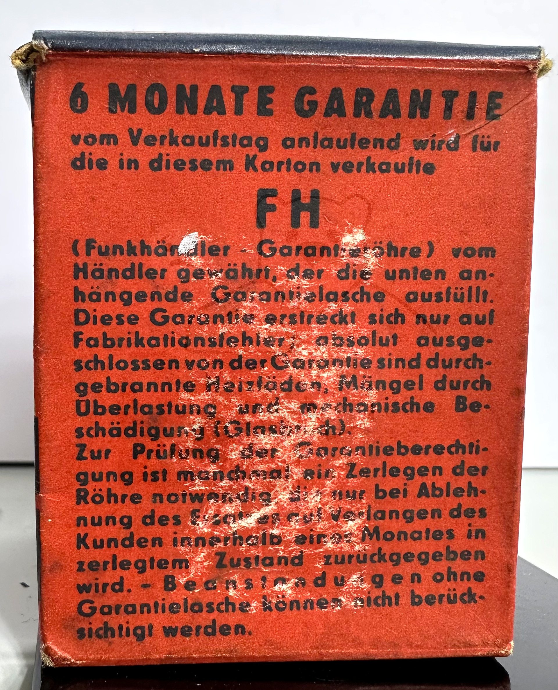 Röhre EF111 #8072 Verpackung Bild 3