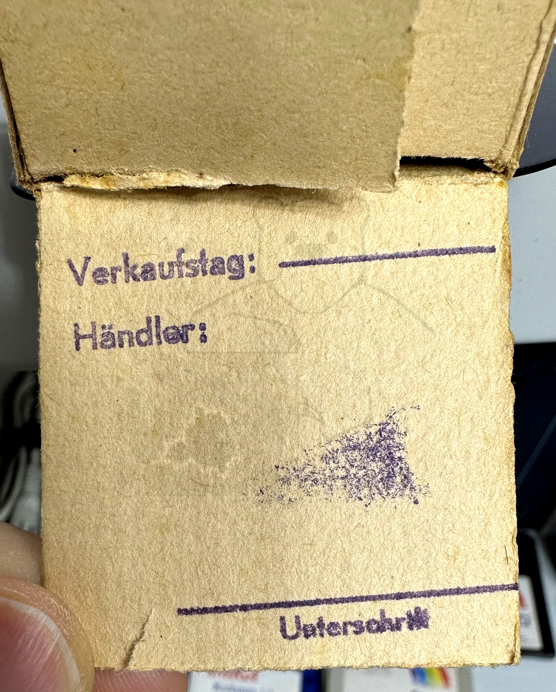 Röhre EF112 #0014 Verpackung Bild 2