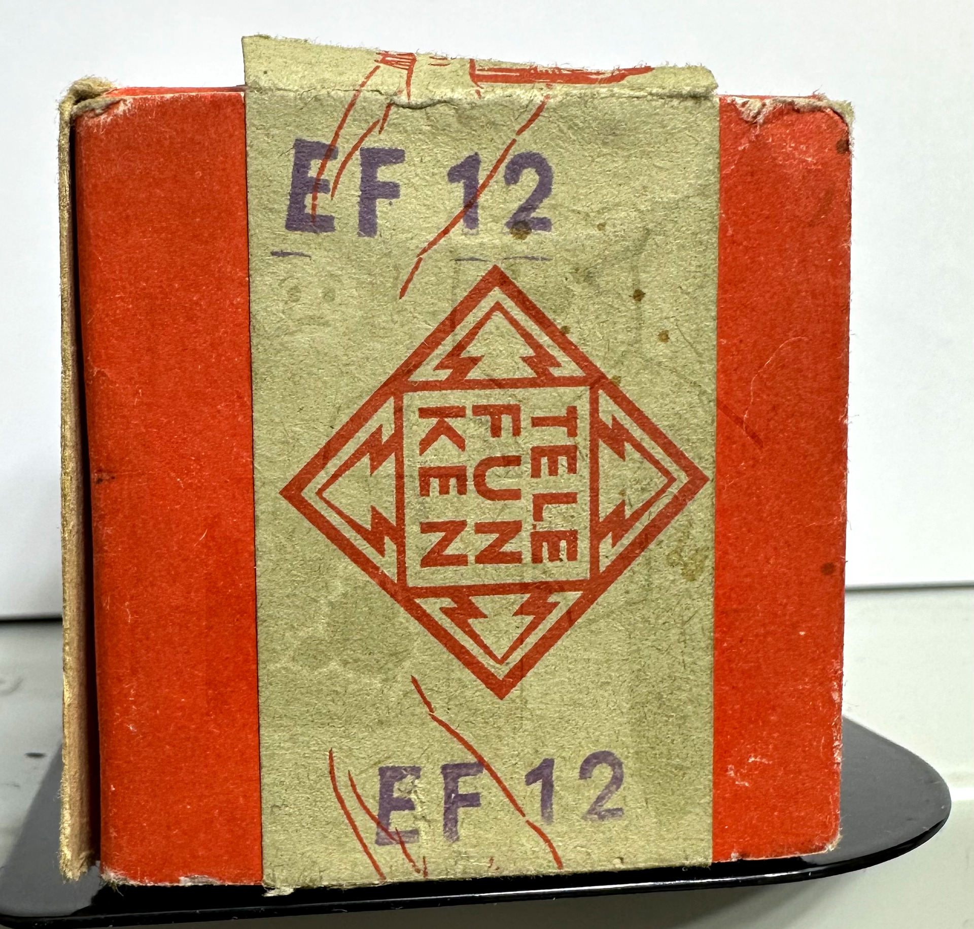 Röhre EF12 #3323 Verpackung Bild 1