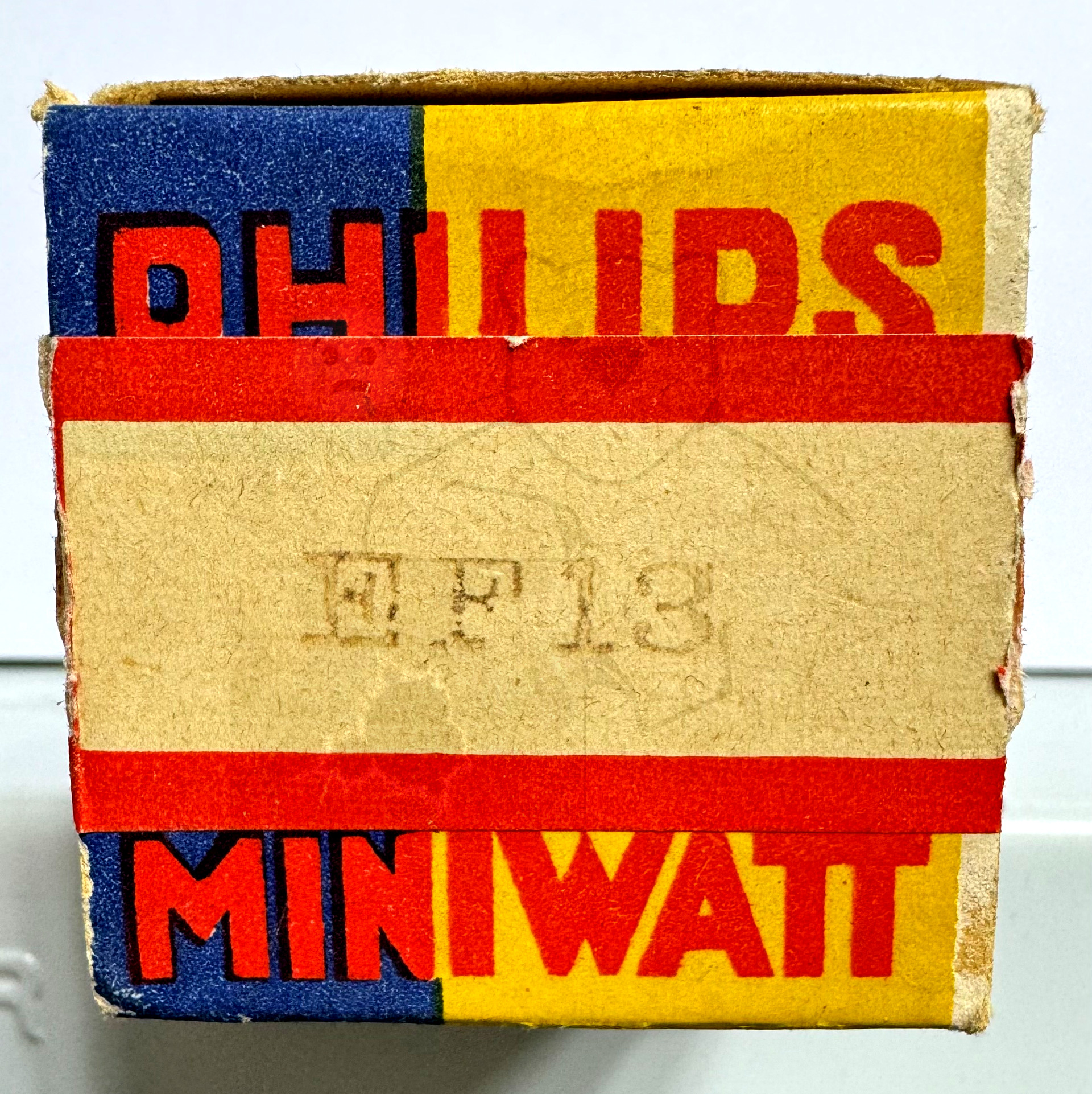 Röhre EF13 #3849 Verpackung Bild 3