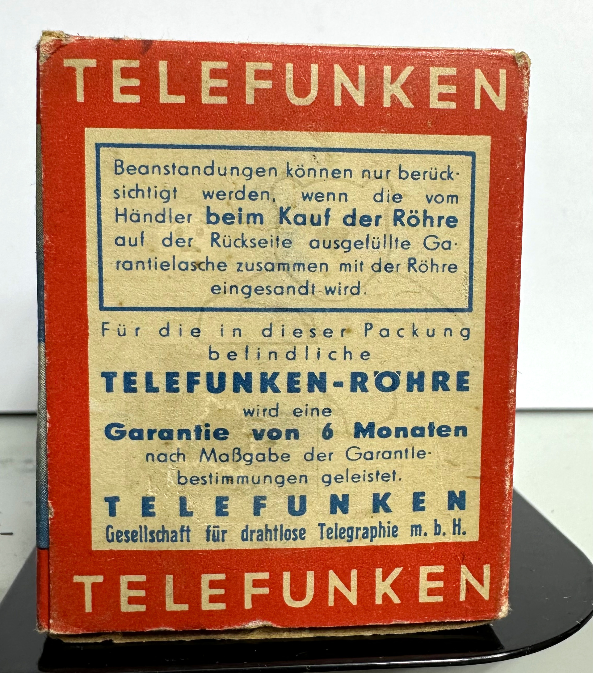 Röhre EF15 #3625 Verpackung Bild 2