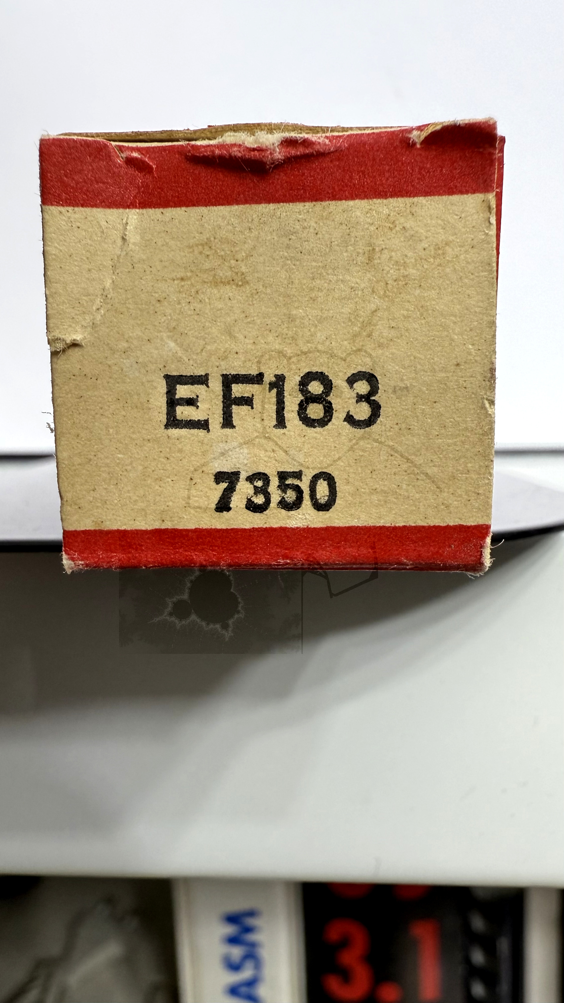 Röhre EF183 #7049 Verpackung Bild 4