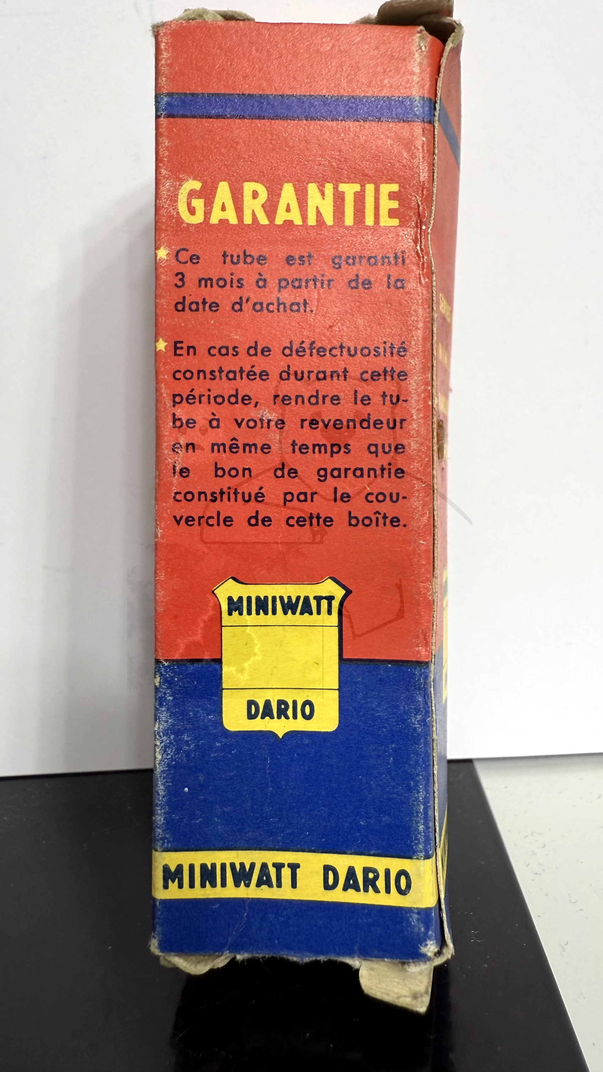 Röhre EF183 #7050 Verpackung Bild 2