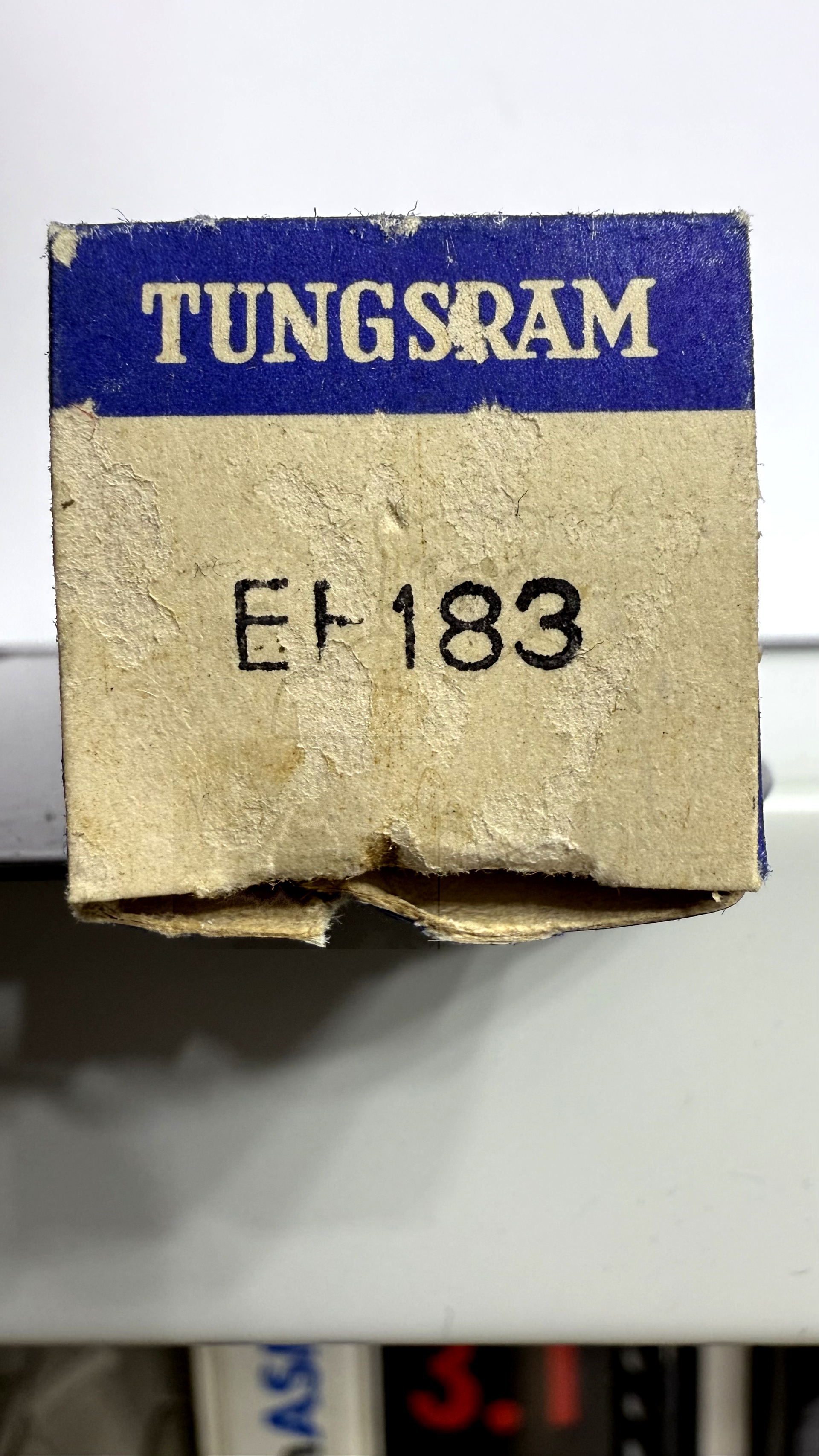 Röhre EF183 #7080 Verpackung Bild 3