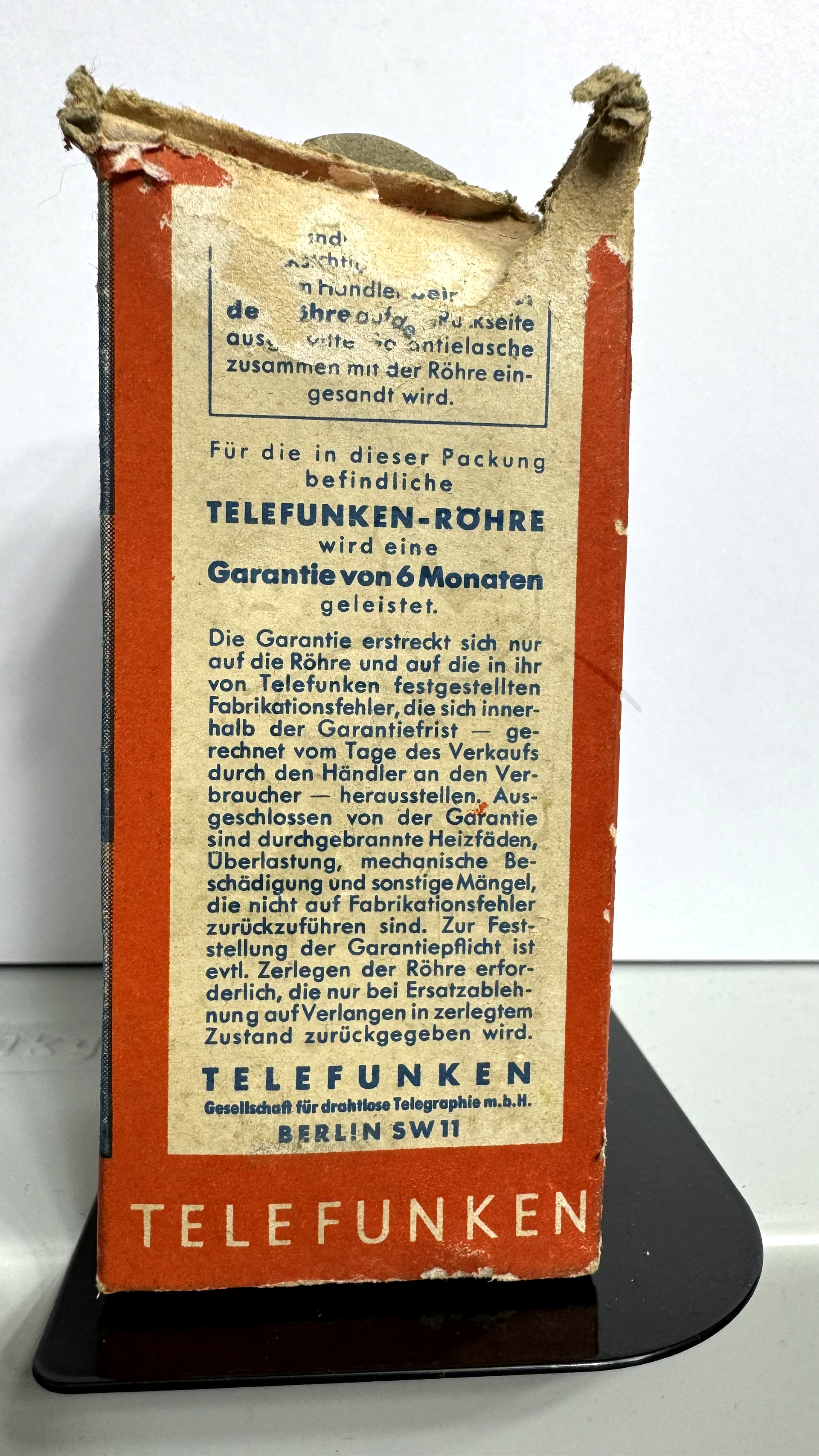 Röhre EF3 #6677 Verpackung Bild 2