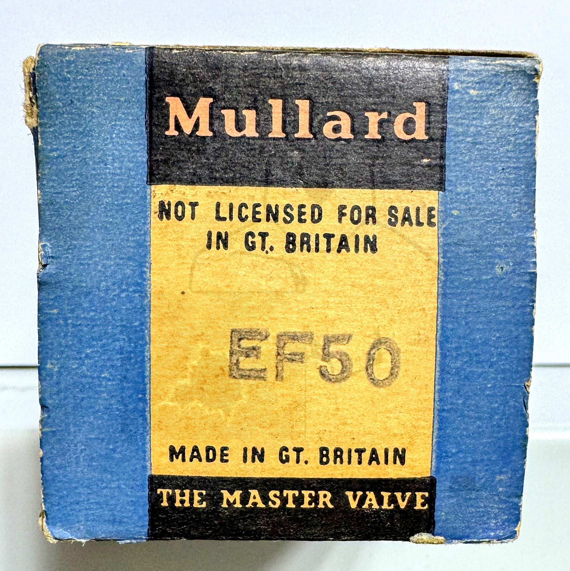 Röhre EF50 #4499 Verpackung Bild 2