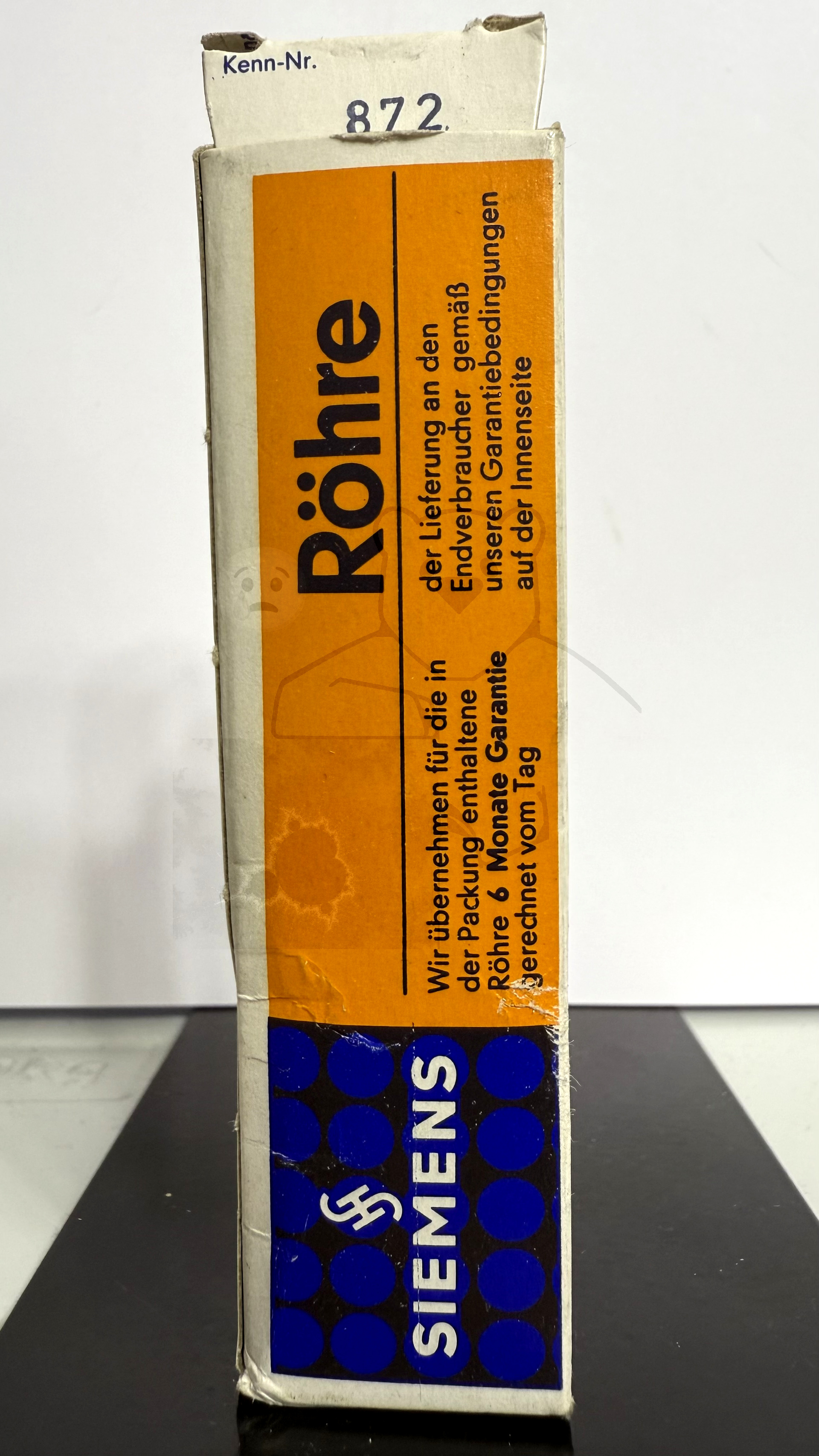 Röhre EF80 #2350 Verpackung Bild 1