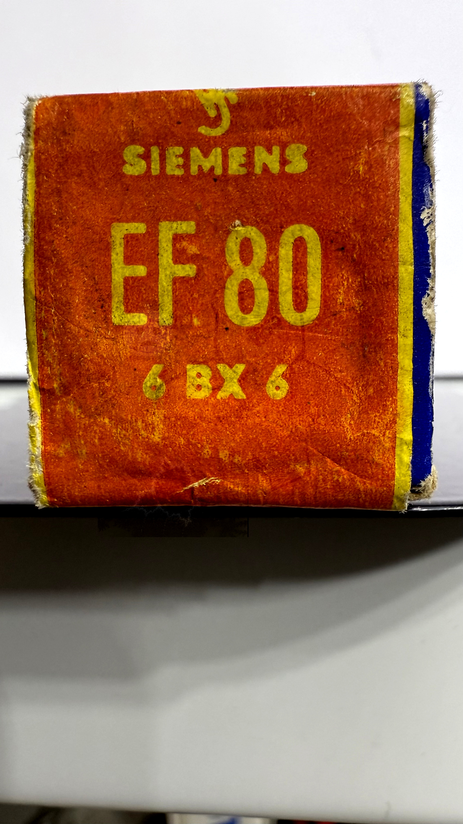 Röhre EF80 #6992 Verpackung Bild 4