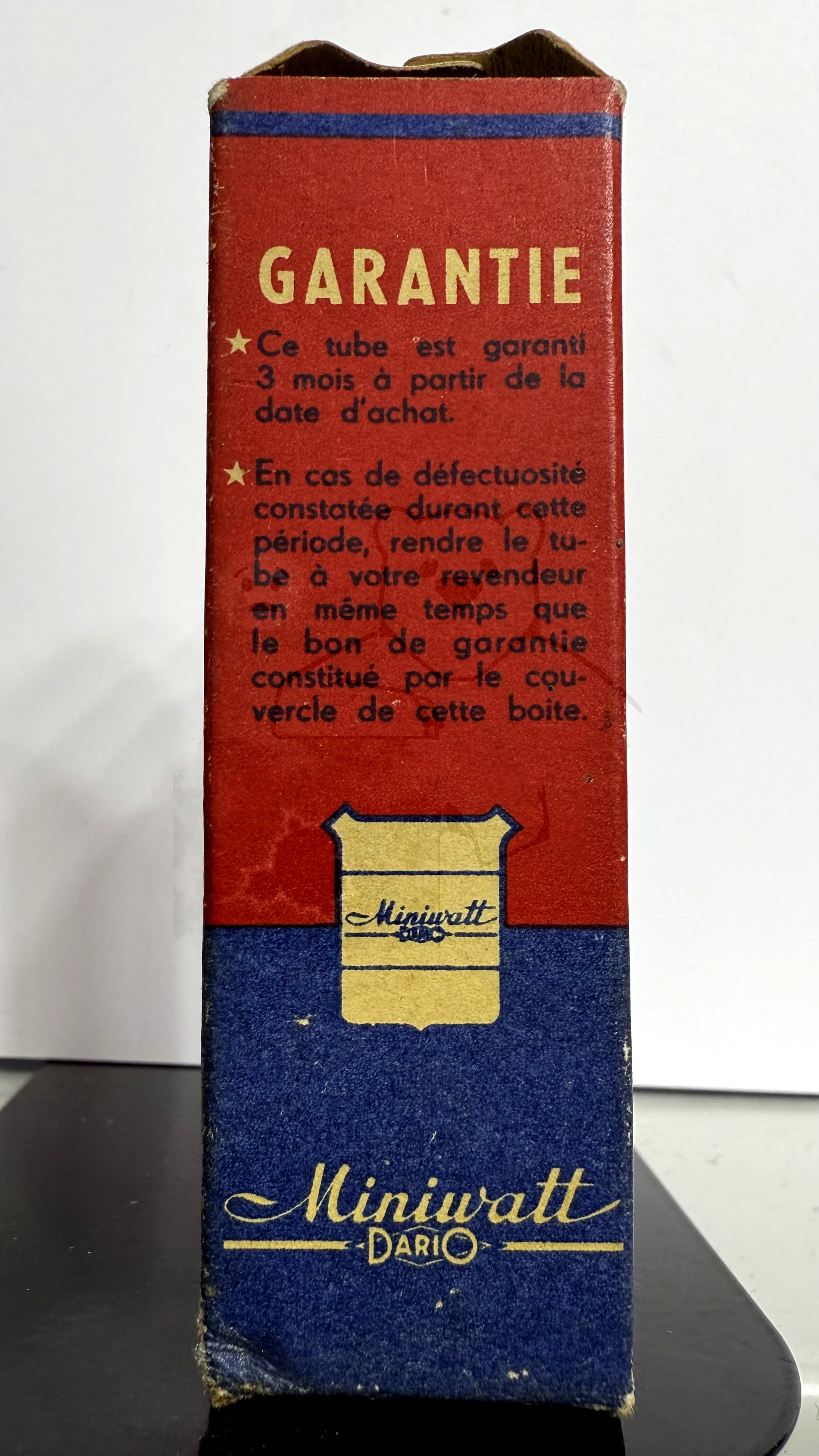 Röhre EF80 #7016 Verpackung Bild 2