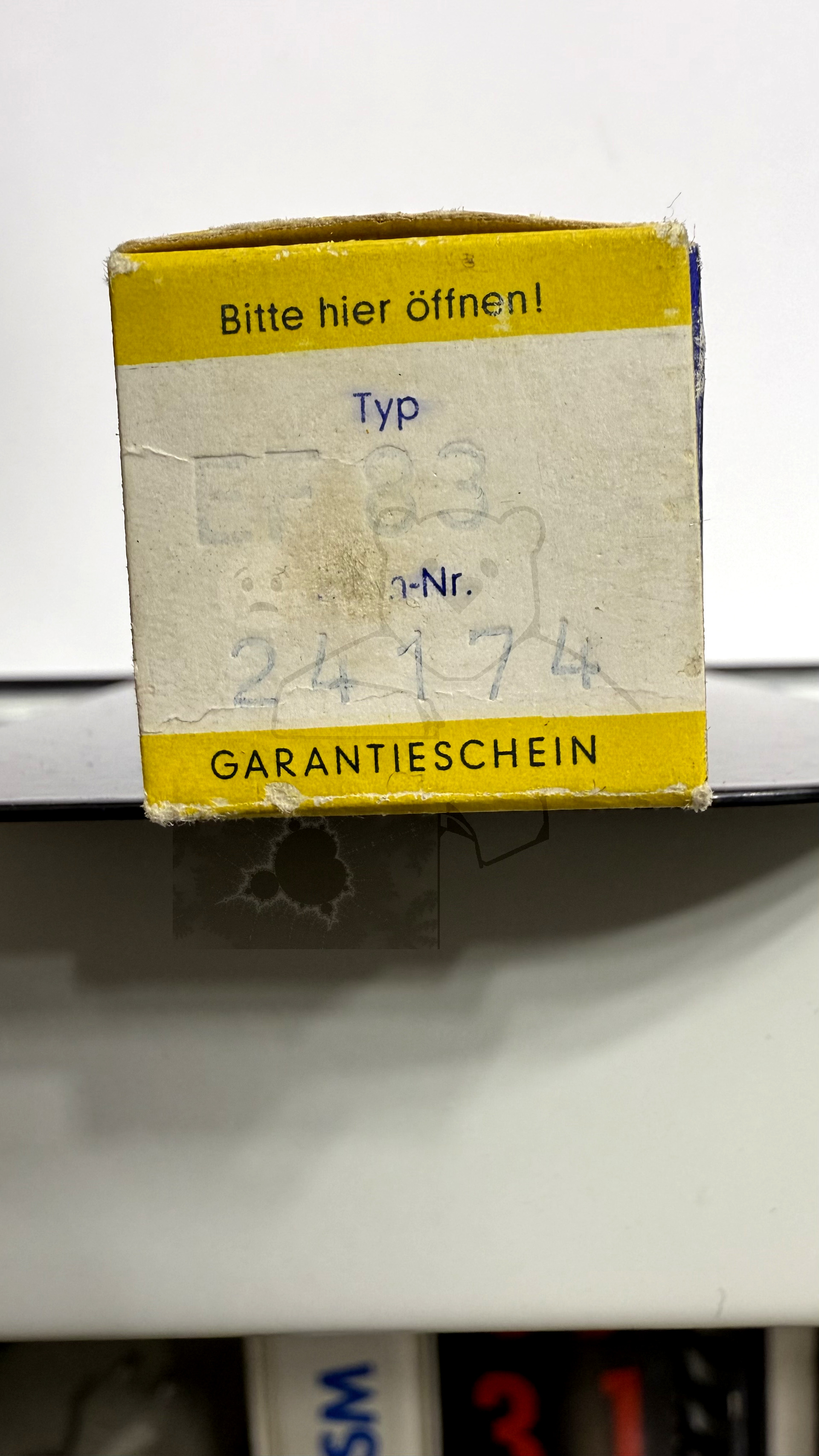 Röhre EF83 #3871 Verpackung Bild 5