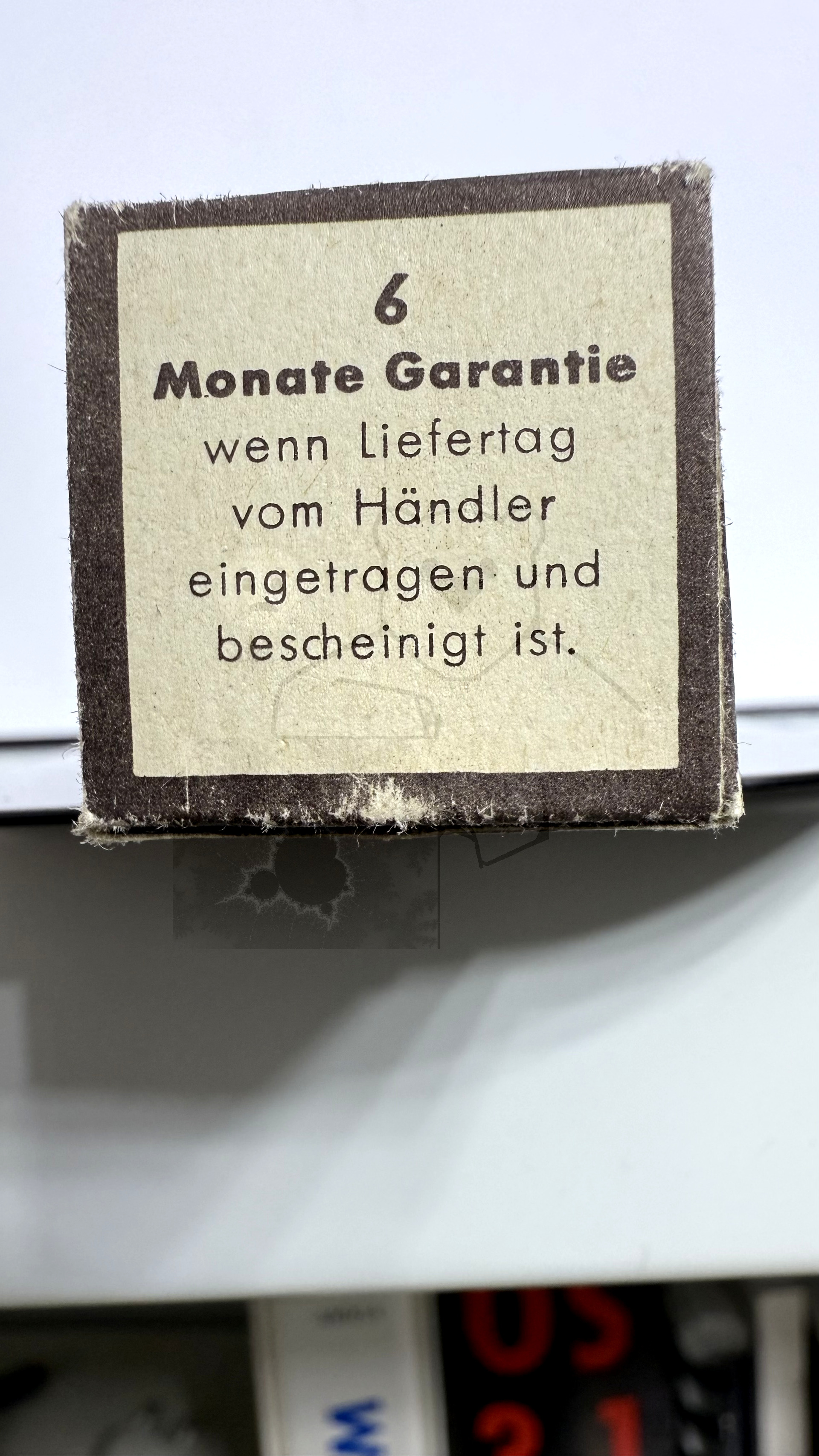 Röhre EF85 #7140 Verpackung Bild 4