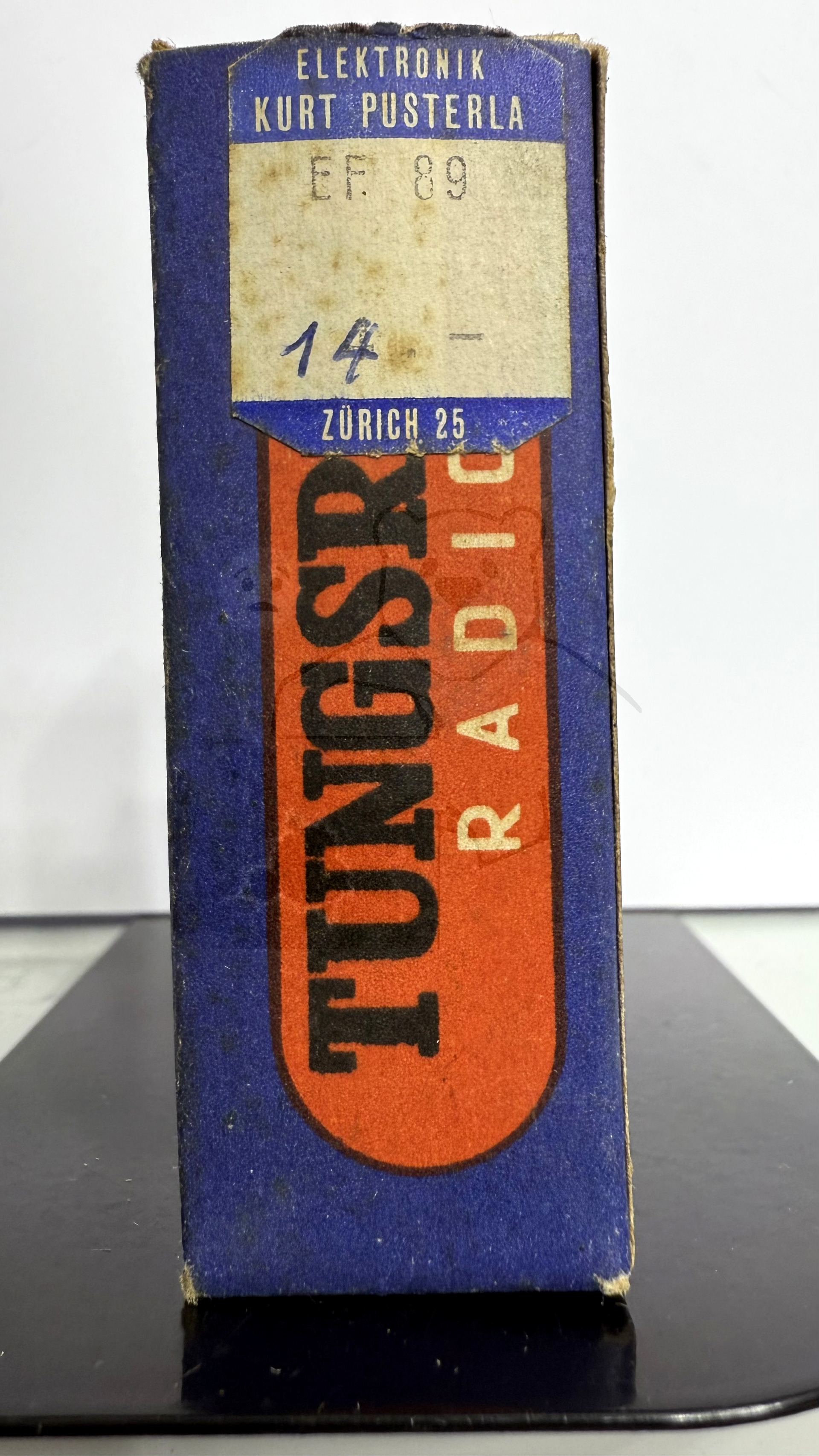 Röhre EF89 #7170 Verpackung Bild 1