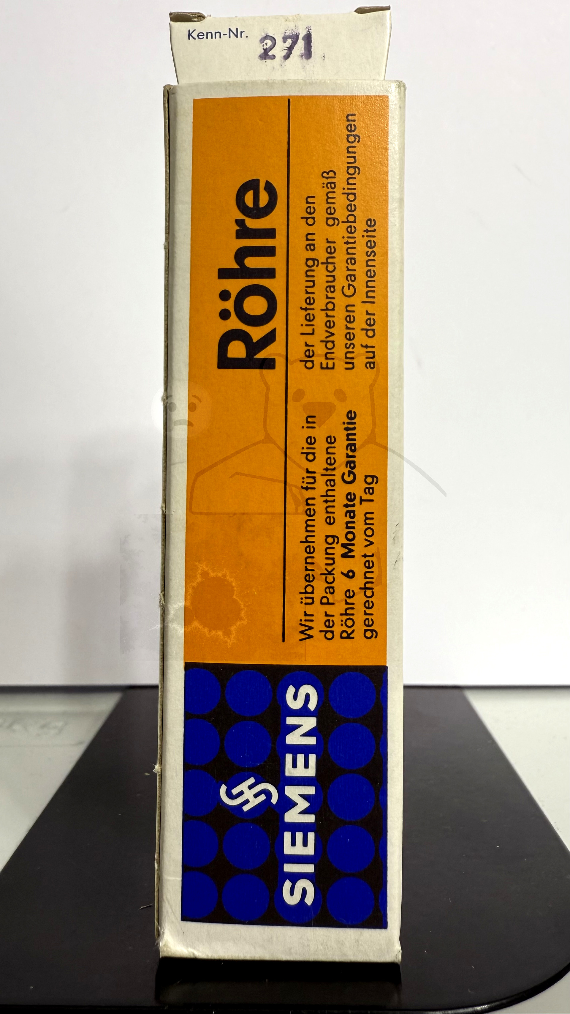 Röhre EF94 #2478 Verpackung Bild 1