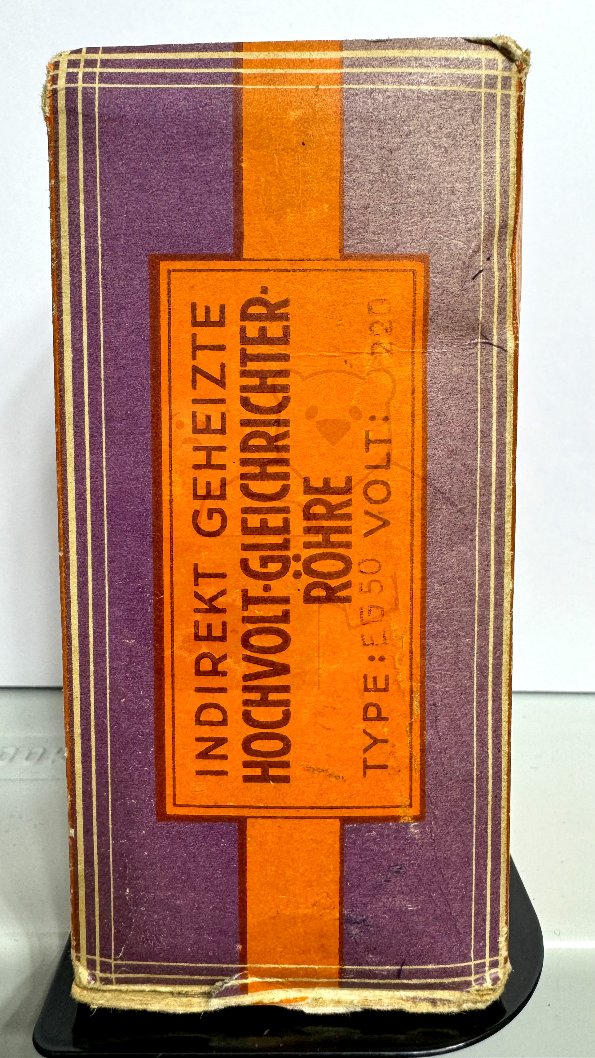 Röhre EG50 #4502 Verpackung Bild 2