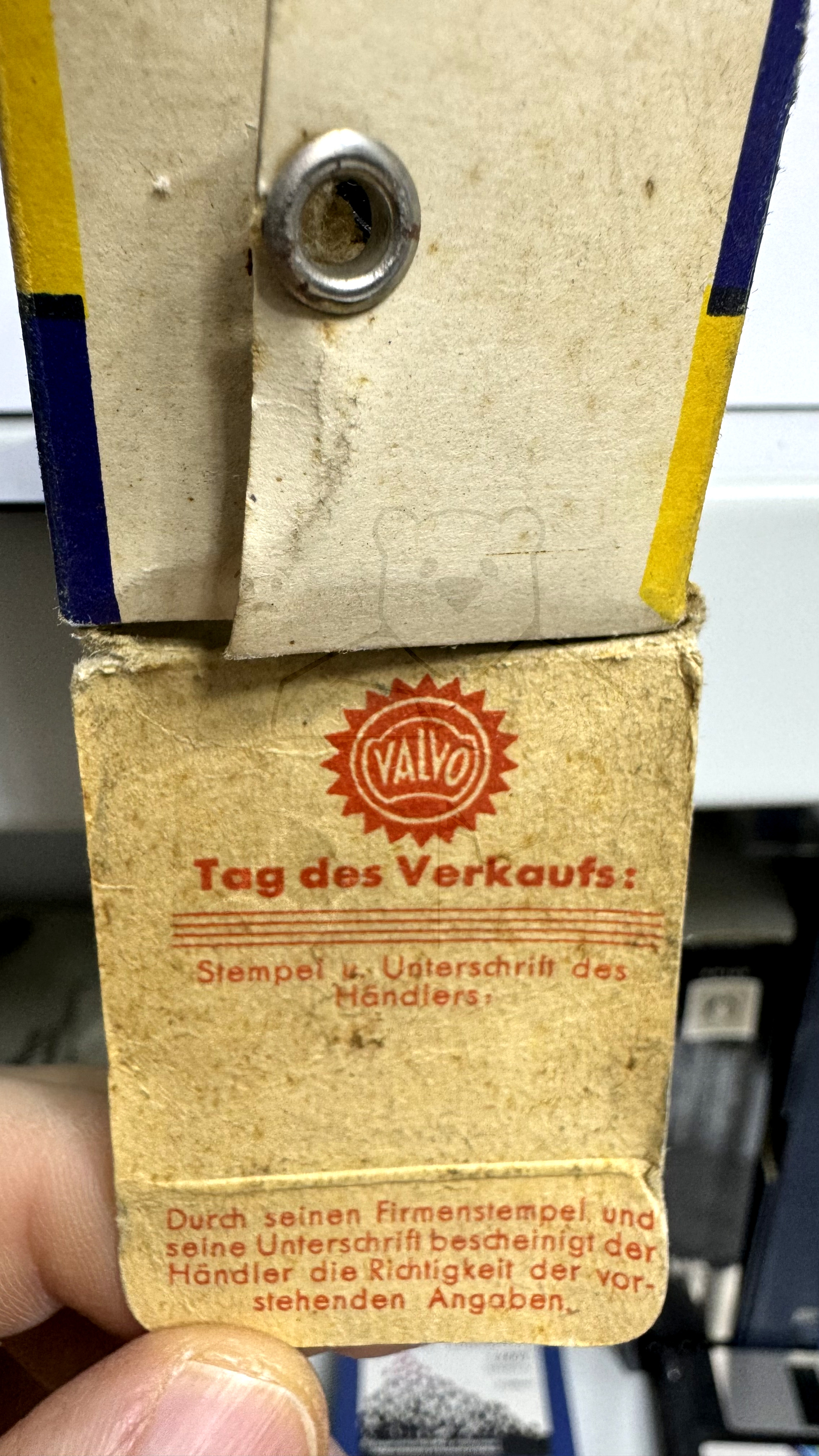 Röhre EK2 #0040 Verpackung Bild 1