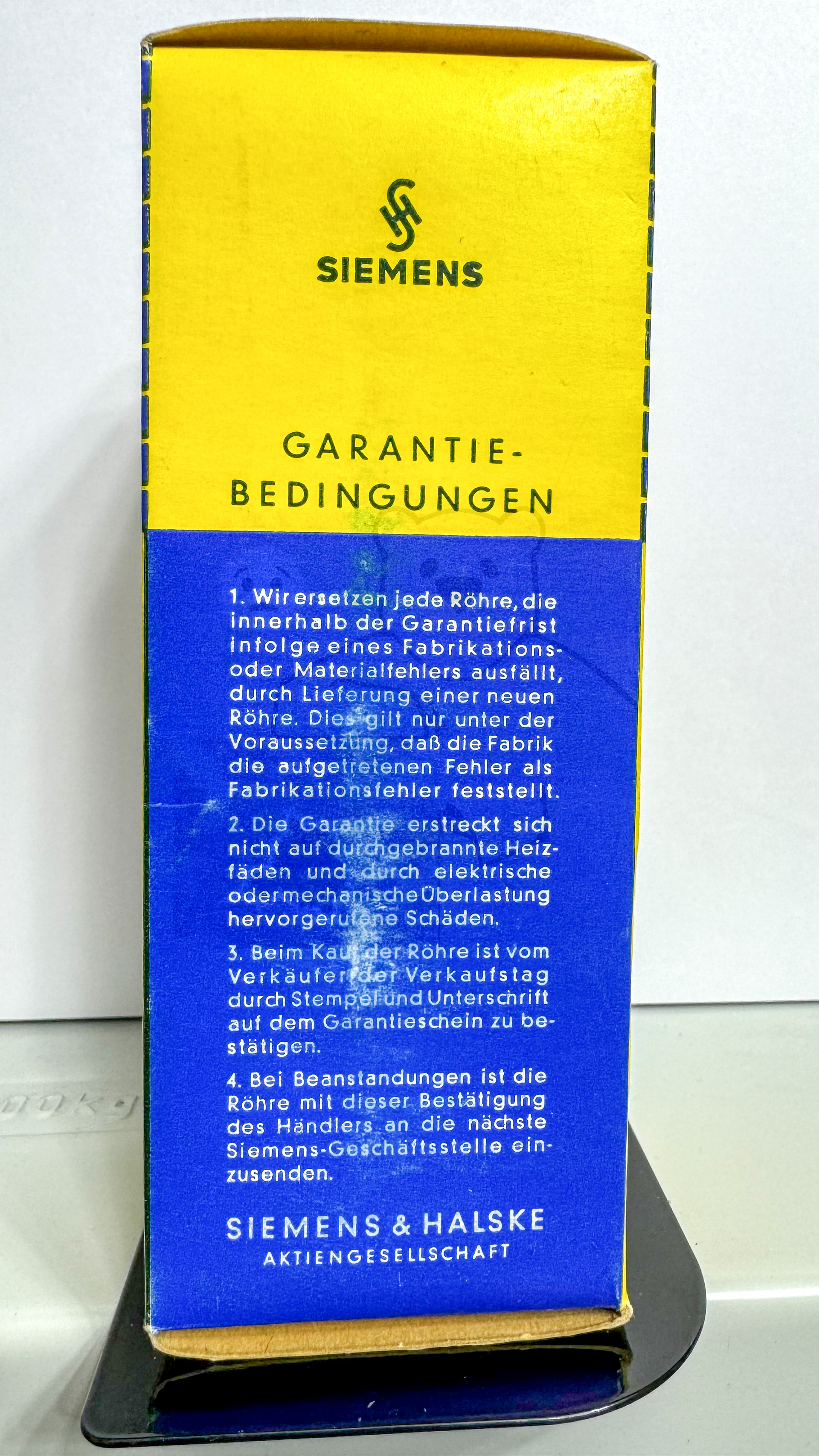 Röhre EL11 #6701 Verpackung Bild 2