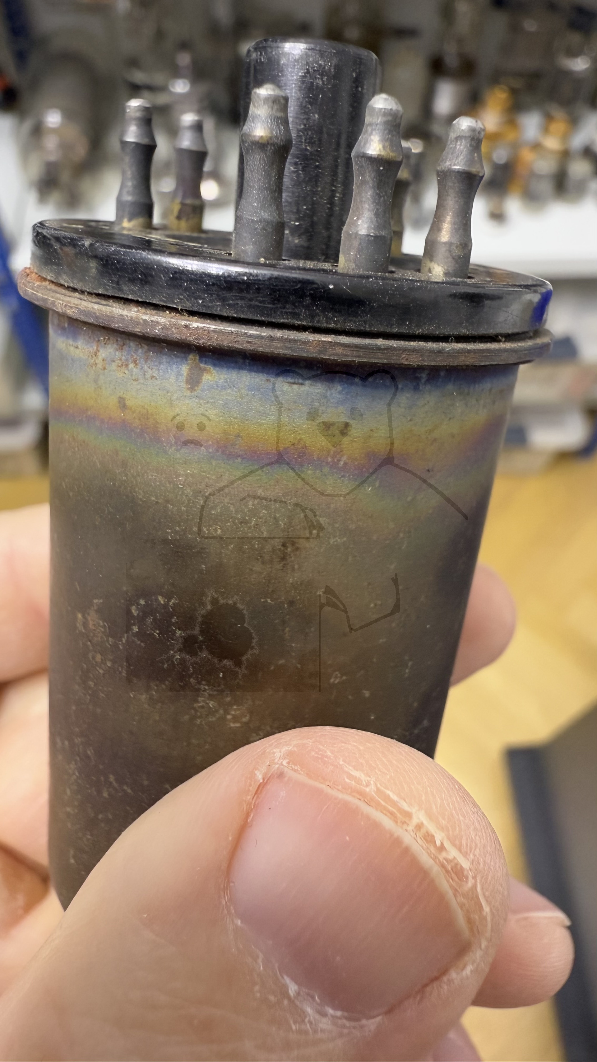 Röhre EL12 (Metallausführung) #7864 Bild 3