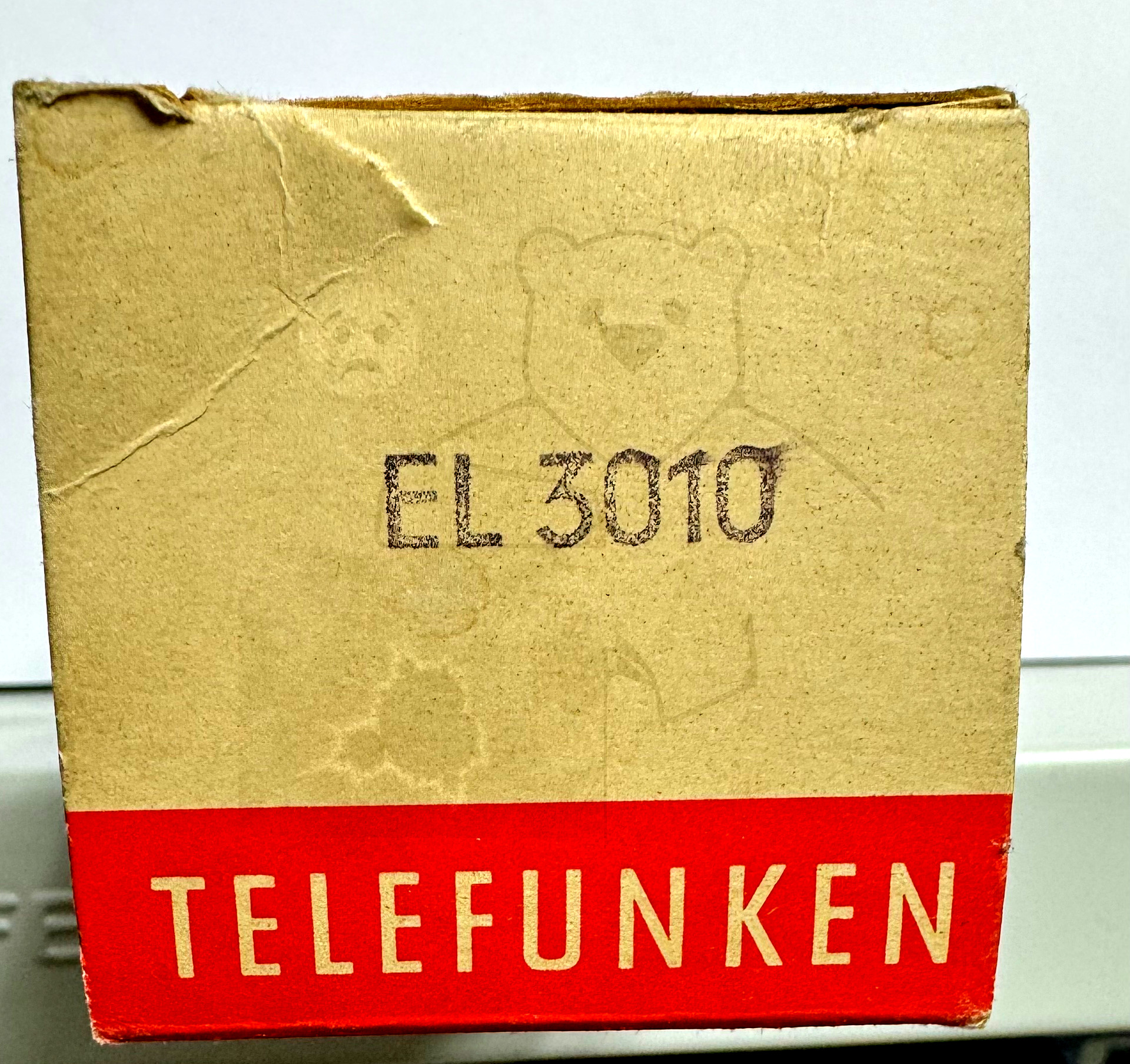 Röhre EL3010 #7671 Verpackung Bild 3