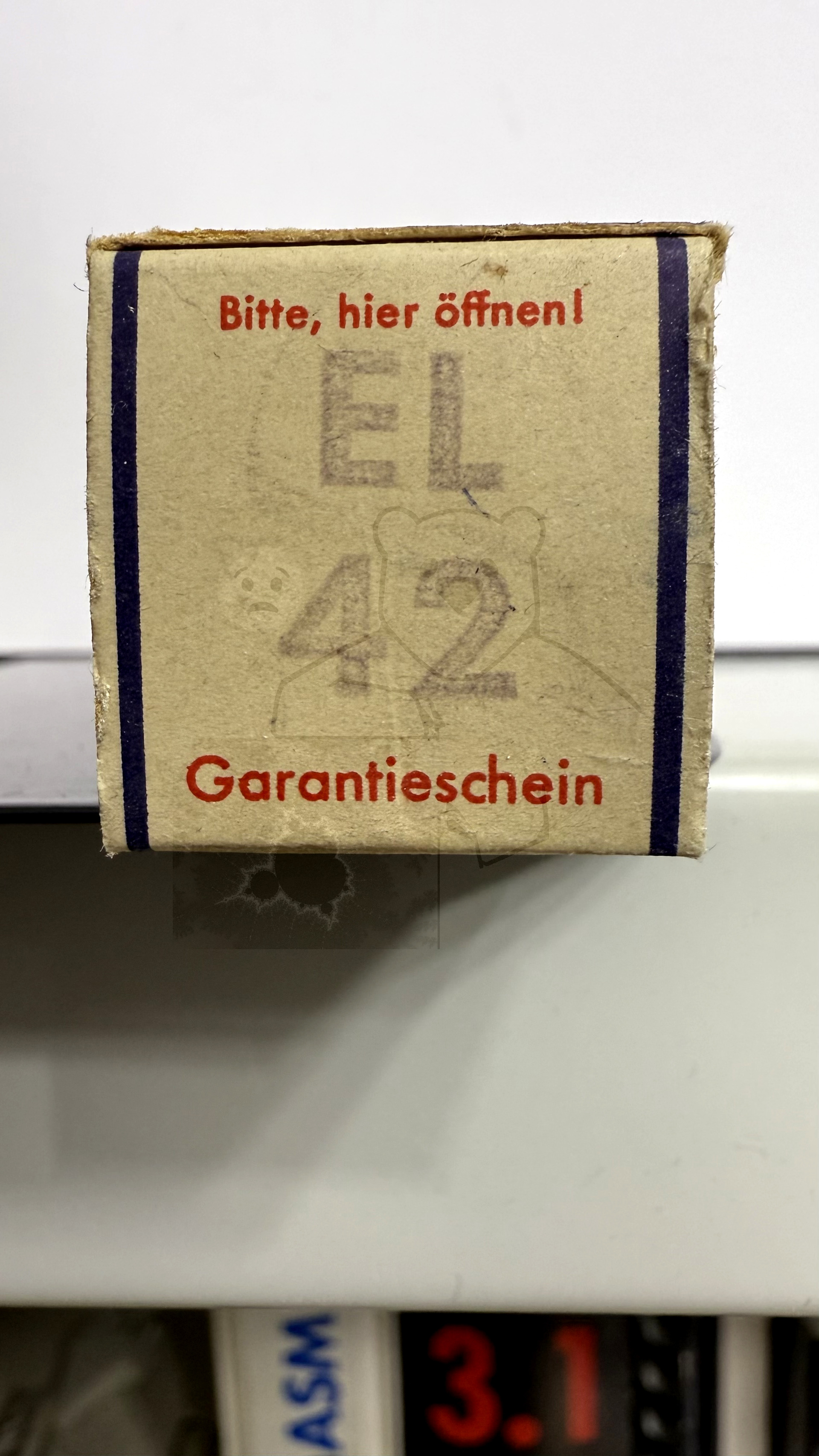 Röhre EL42 #4054 Verpackung Bild 3