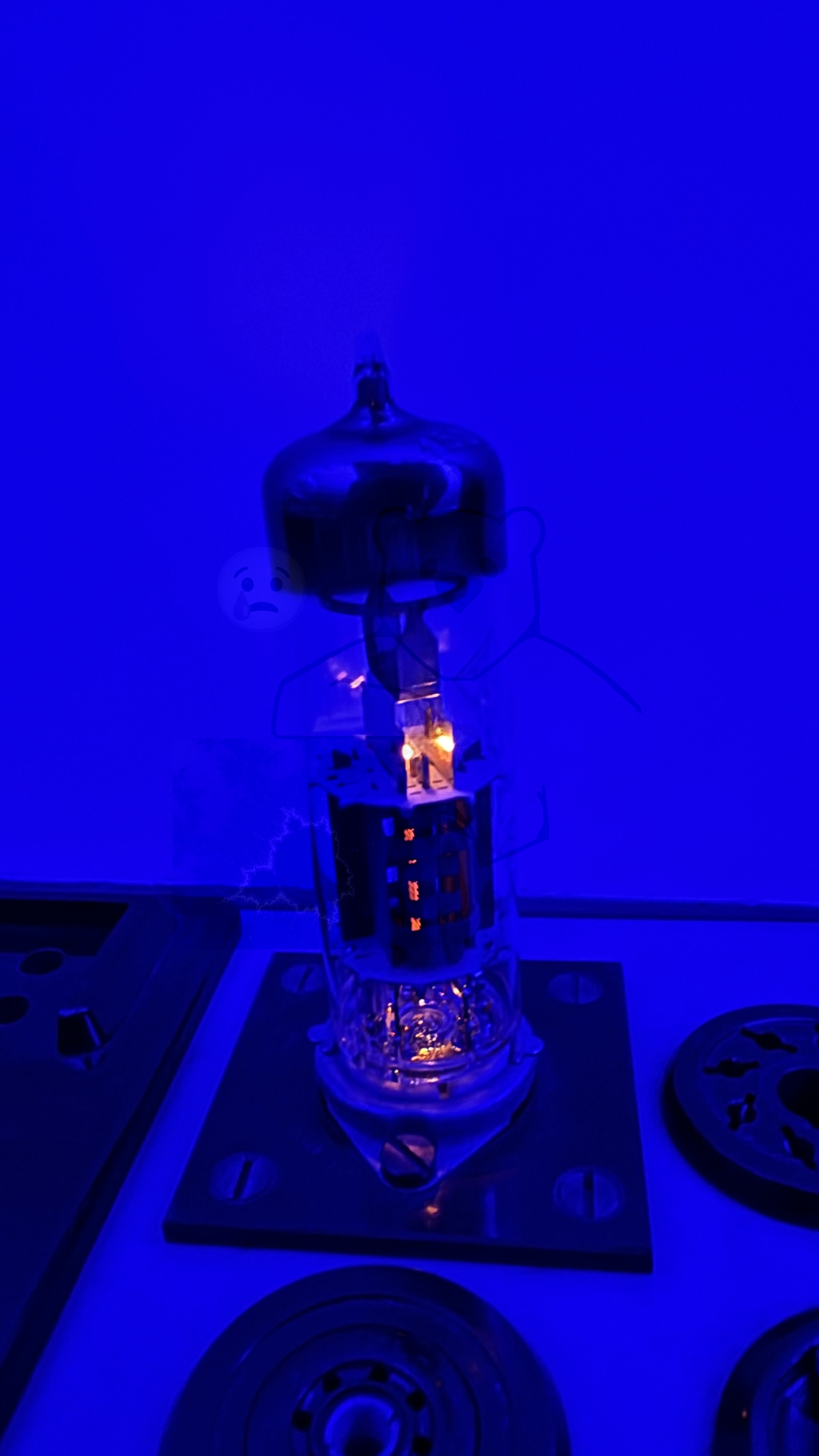 Röhre EL8000 #3984 In Betrieb Bild 1