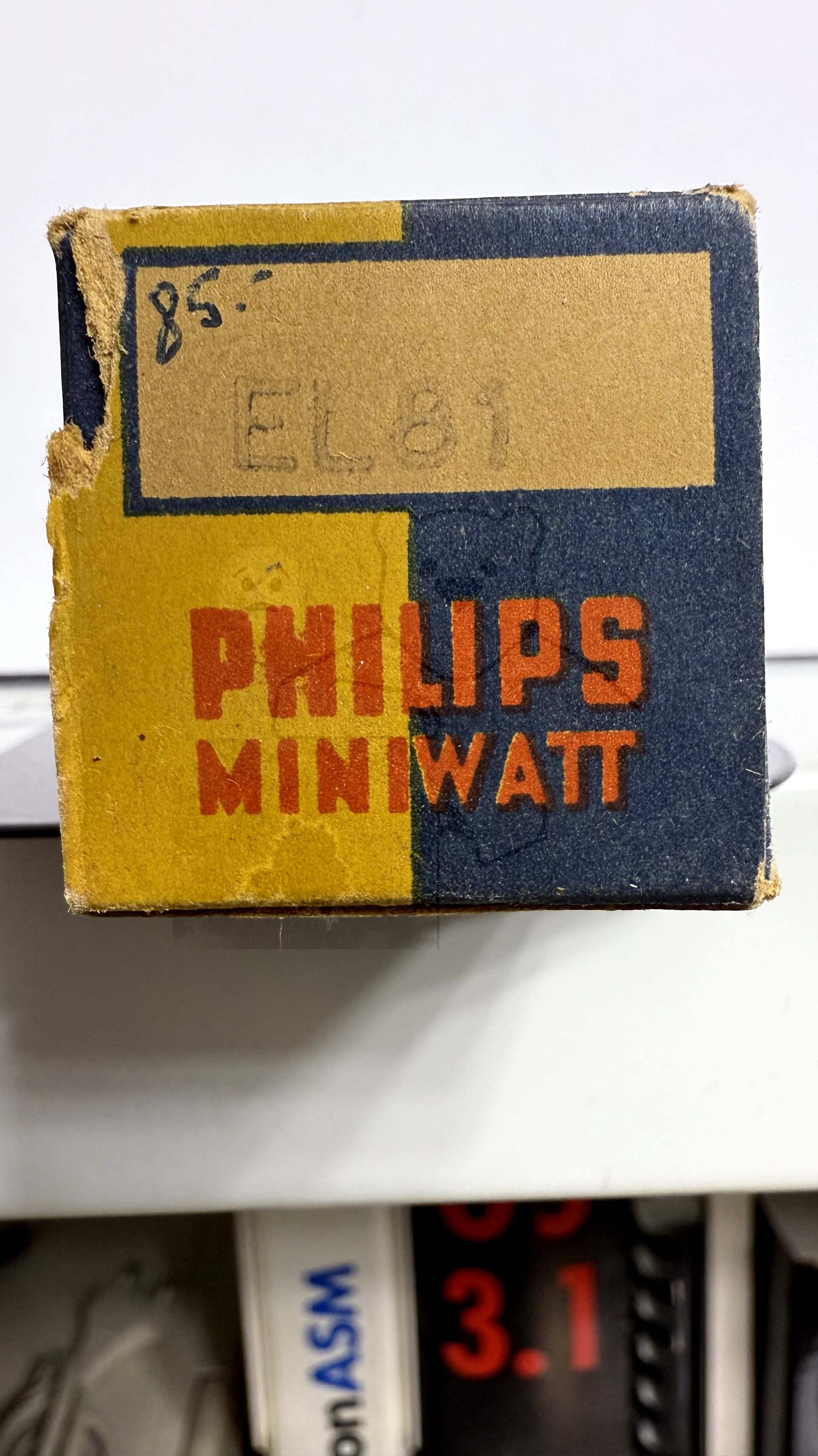 Röhre EL81 #4358 Verpackung Bild 2