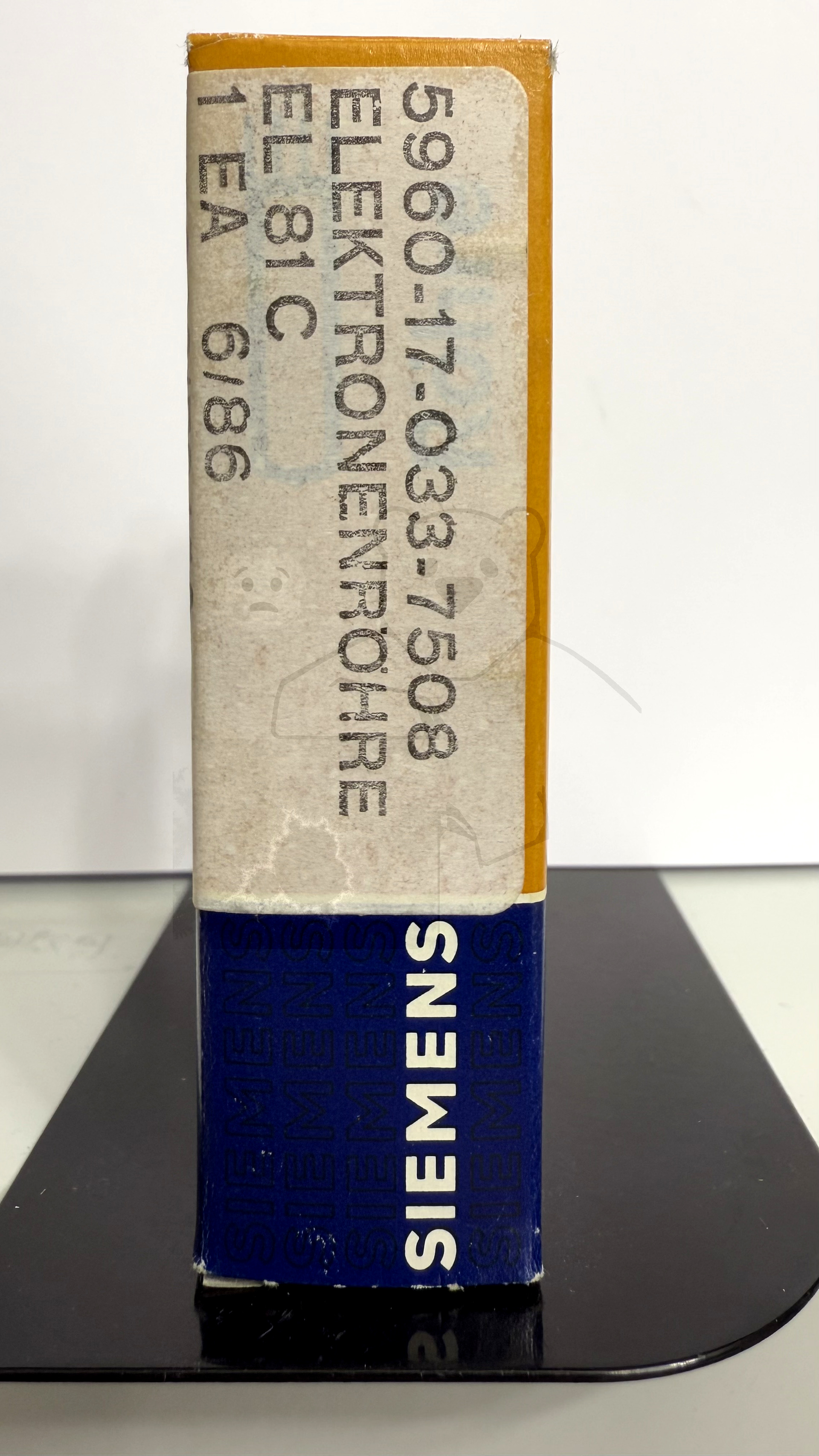 Röhre EL81C #4556 Verpackung Bild 1