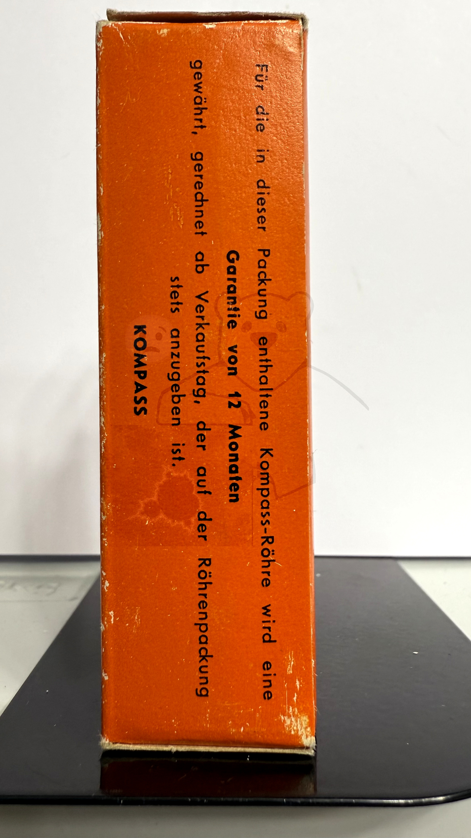 Röhre EL82 #3580 Verpackung Bild 3