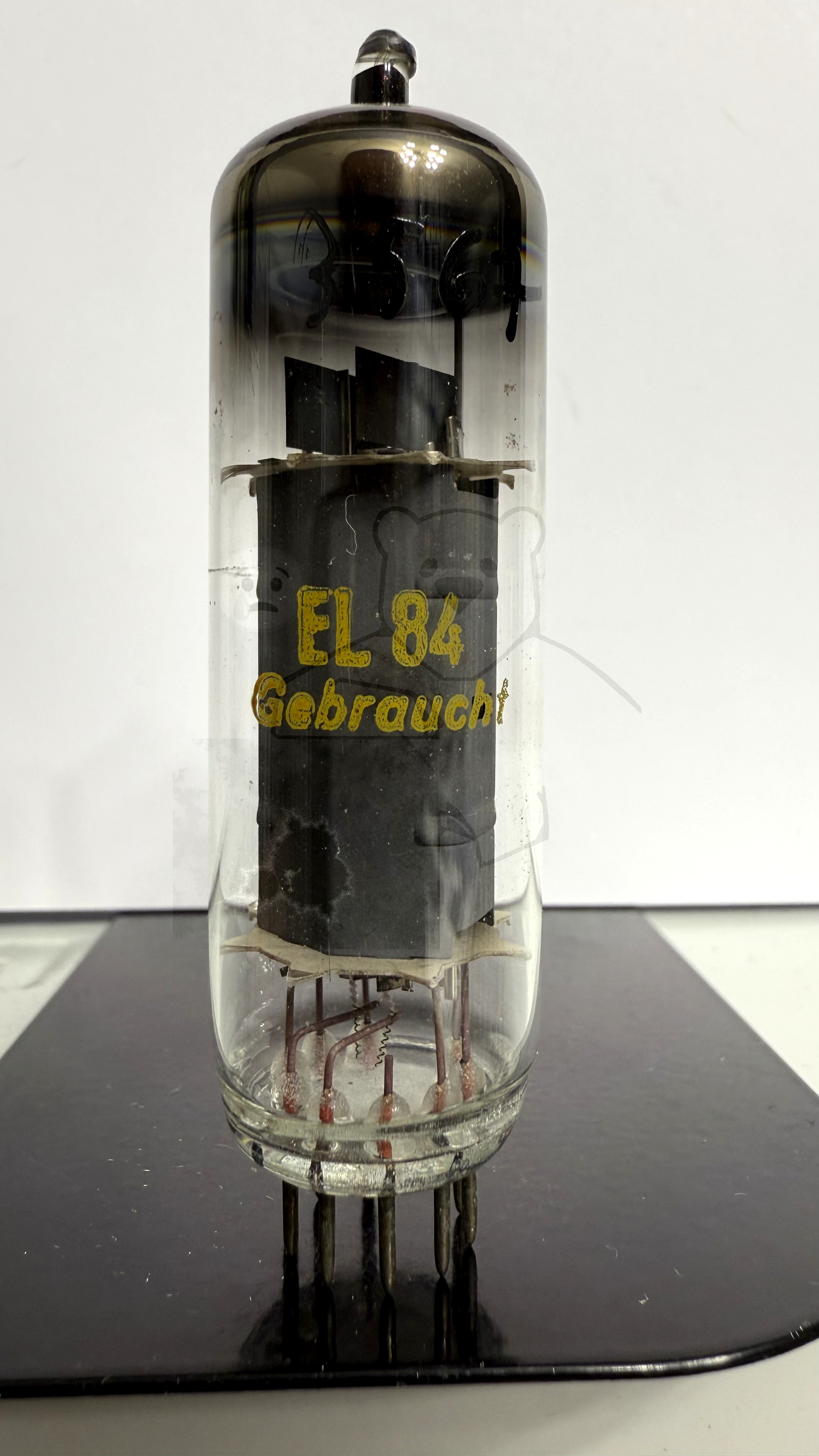 Röhre EL84 #3567 Bild 1 - Zusätzlicher Aufdruck 'Gebraucht'