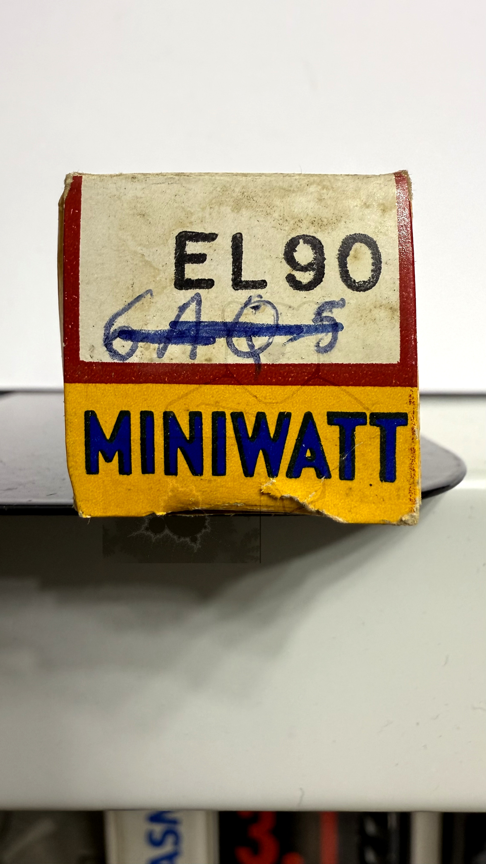 Röhre EL90 #4211 Verpackung Bild 2