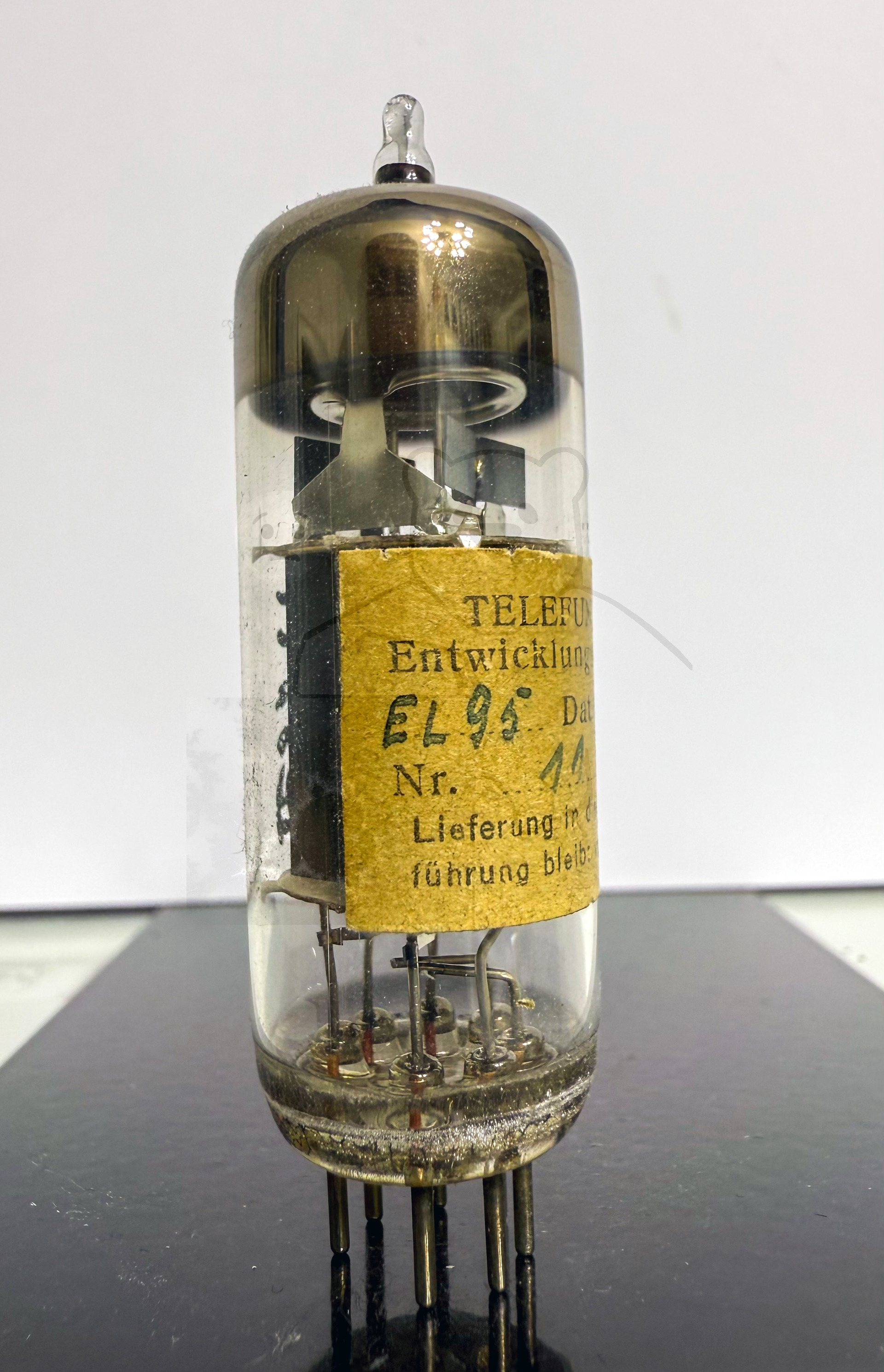 Röhre EL95 #3519 Entwicklungsmuster Bild 2