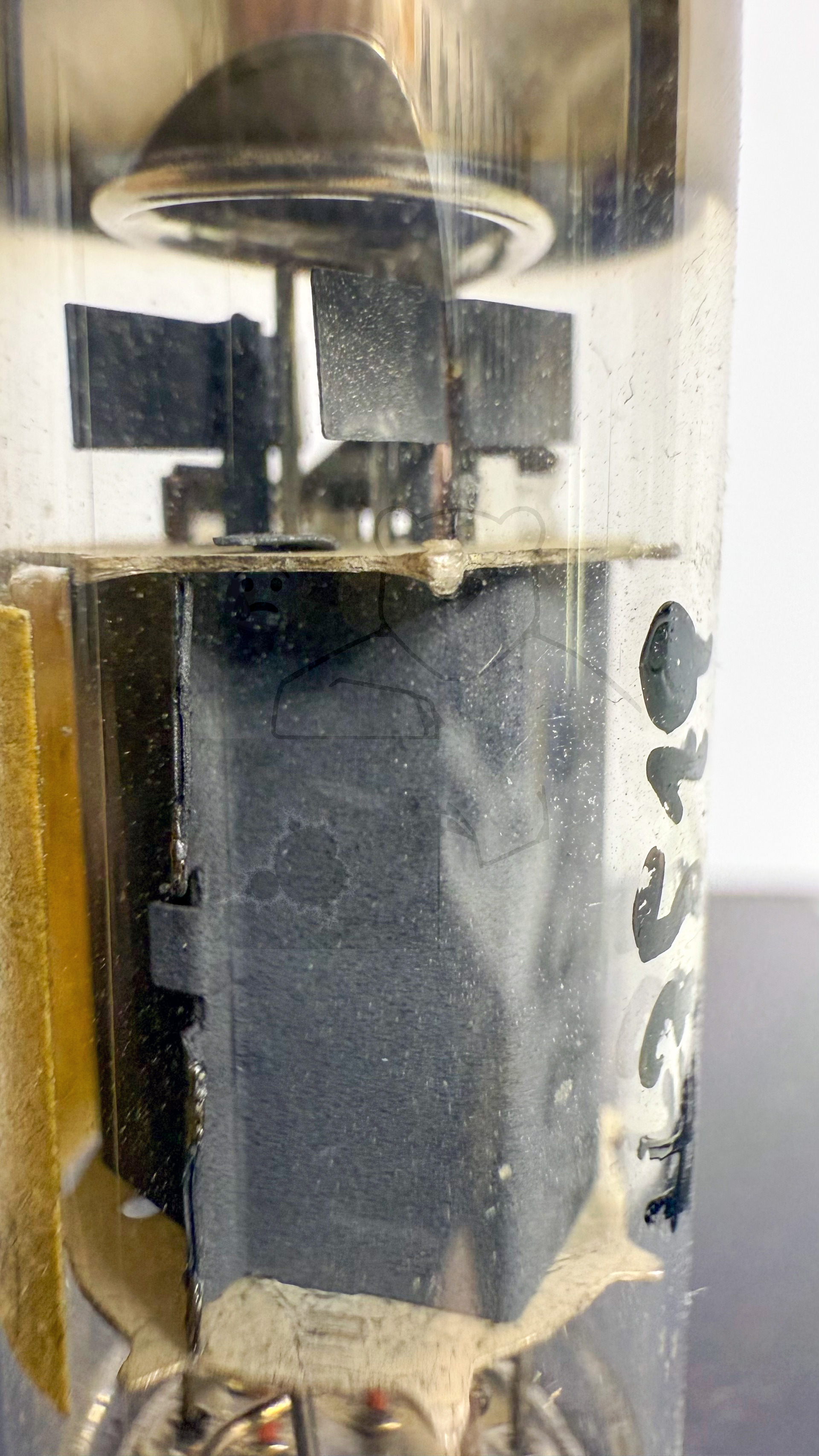 Röhre EL95 #3519 Entwicklungsmuster Bild 5